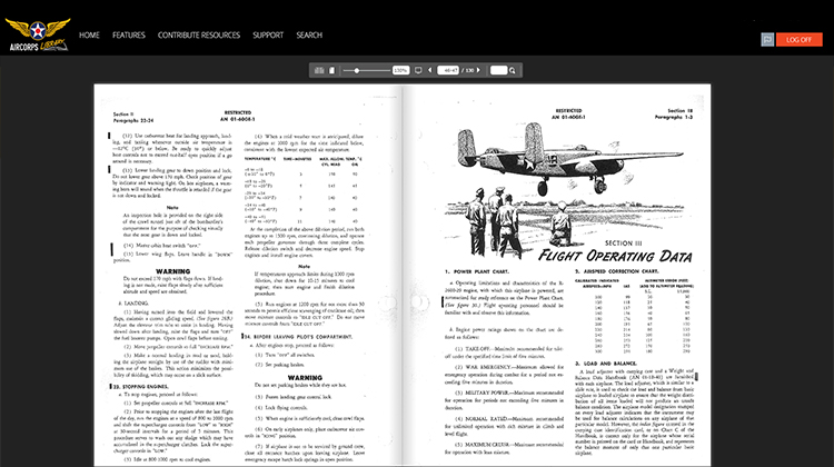 Manuals, Tech Orders & Resources to Preserve & Keep WWII Aircraft Safely Flying through the 21st Century