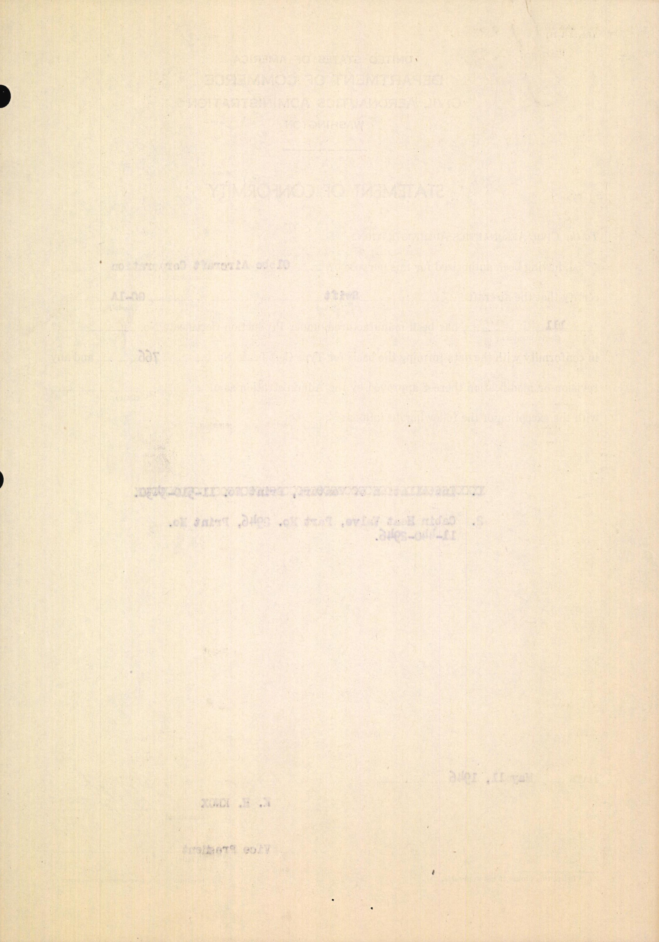 Sample page 12 from AirCorps Library document: Technical Information for Serial Number 111