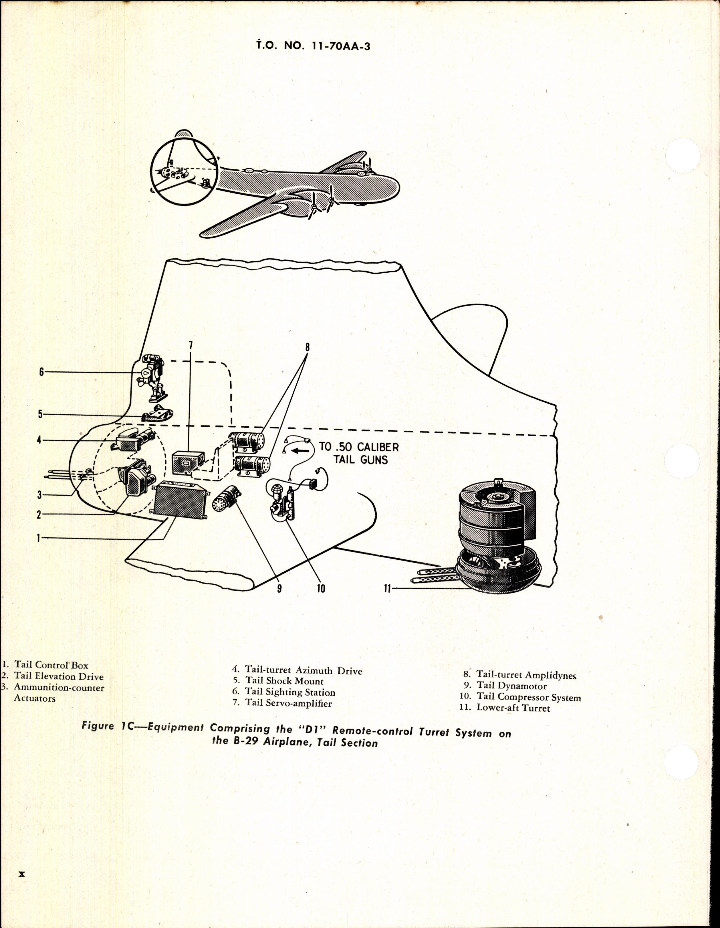 Sample page 12 from AirCorps Library document: Overhaul Instructions for Remote Controlled Turret Systems for B-29 Aircraft