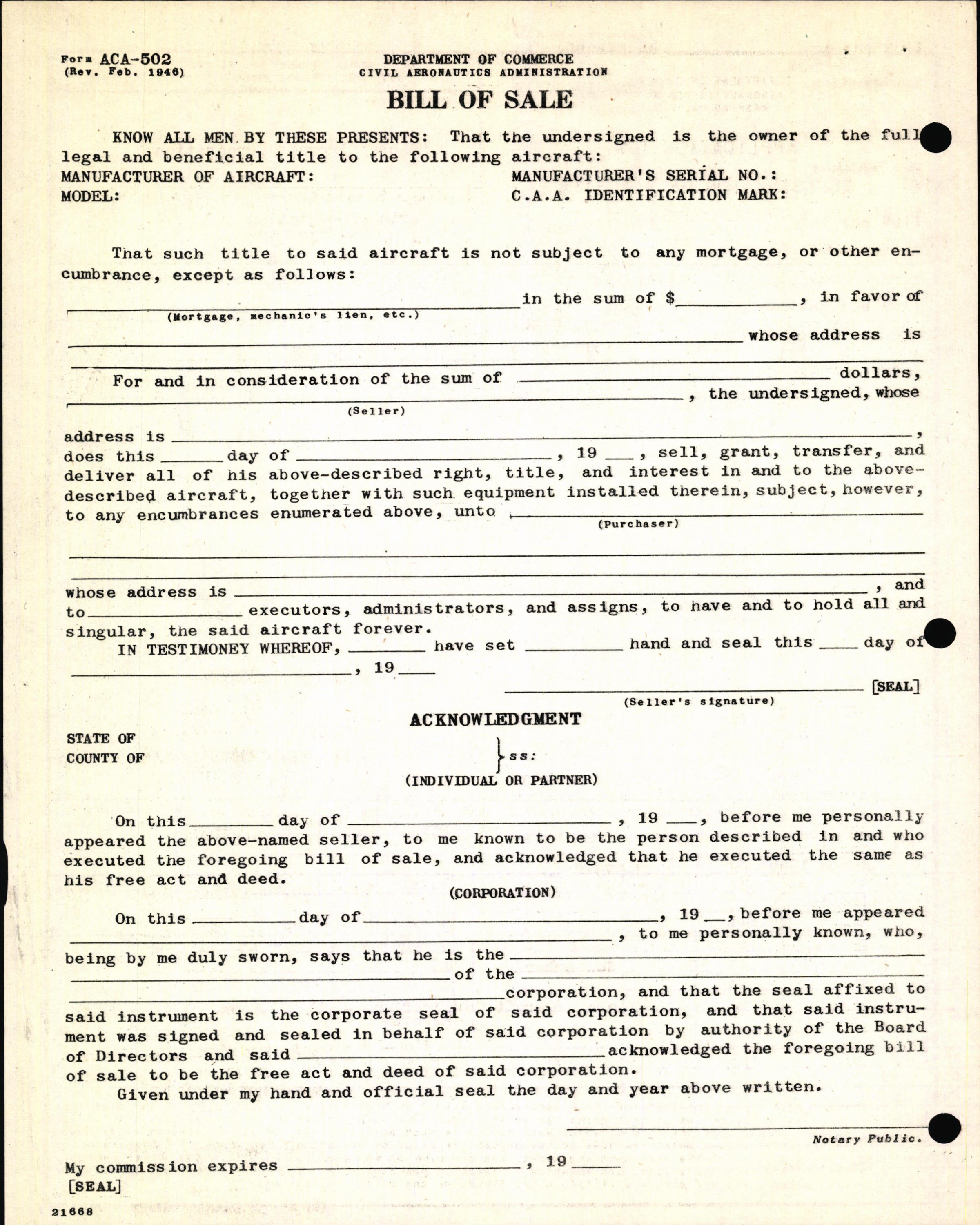 Sample page 4 from AirCorps Library document: Technical Information for Serial Number 1181