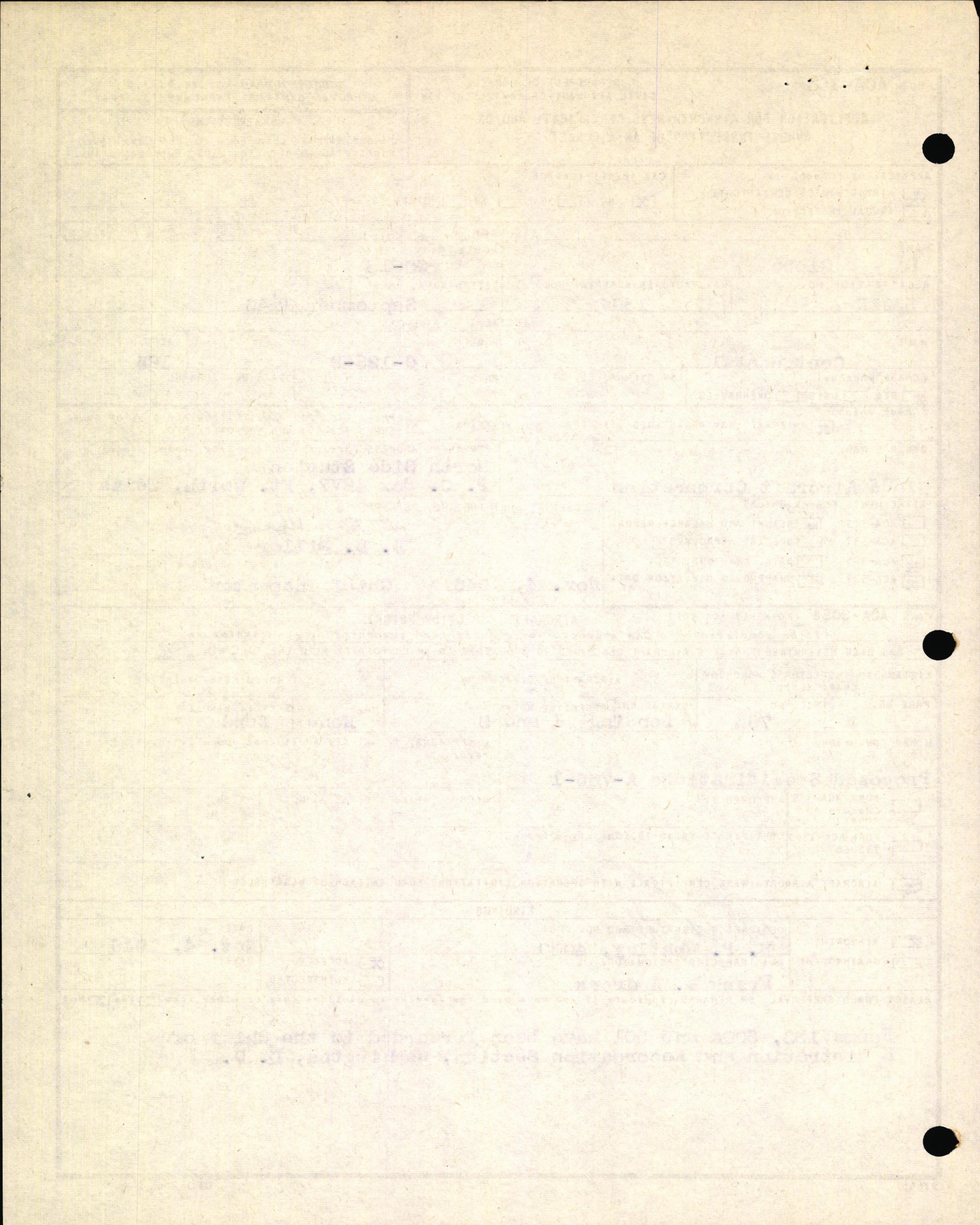 Sample page 4 from AirCorps Library document: Technical Information for Serial Number 1384