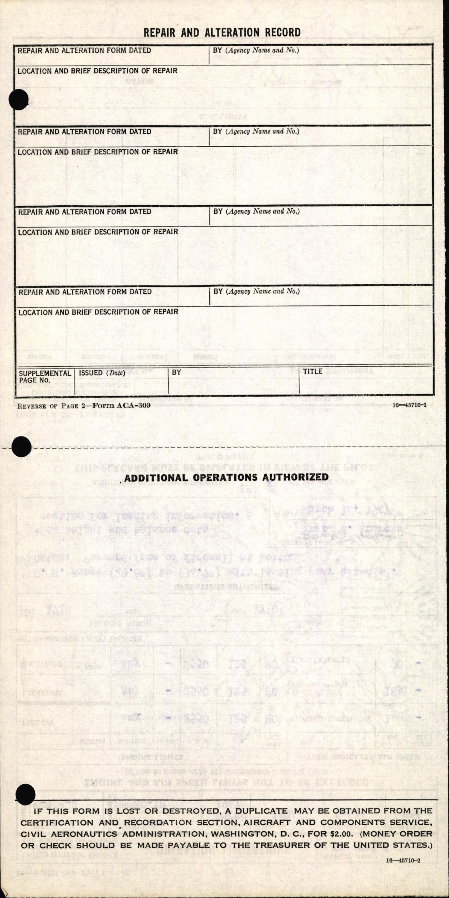 Sample page 4 from AirCorps Library document: Technical Information for Serial Number 1504