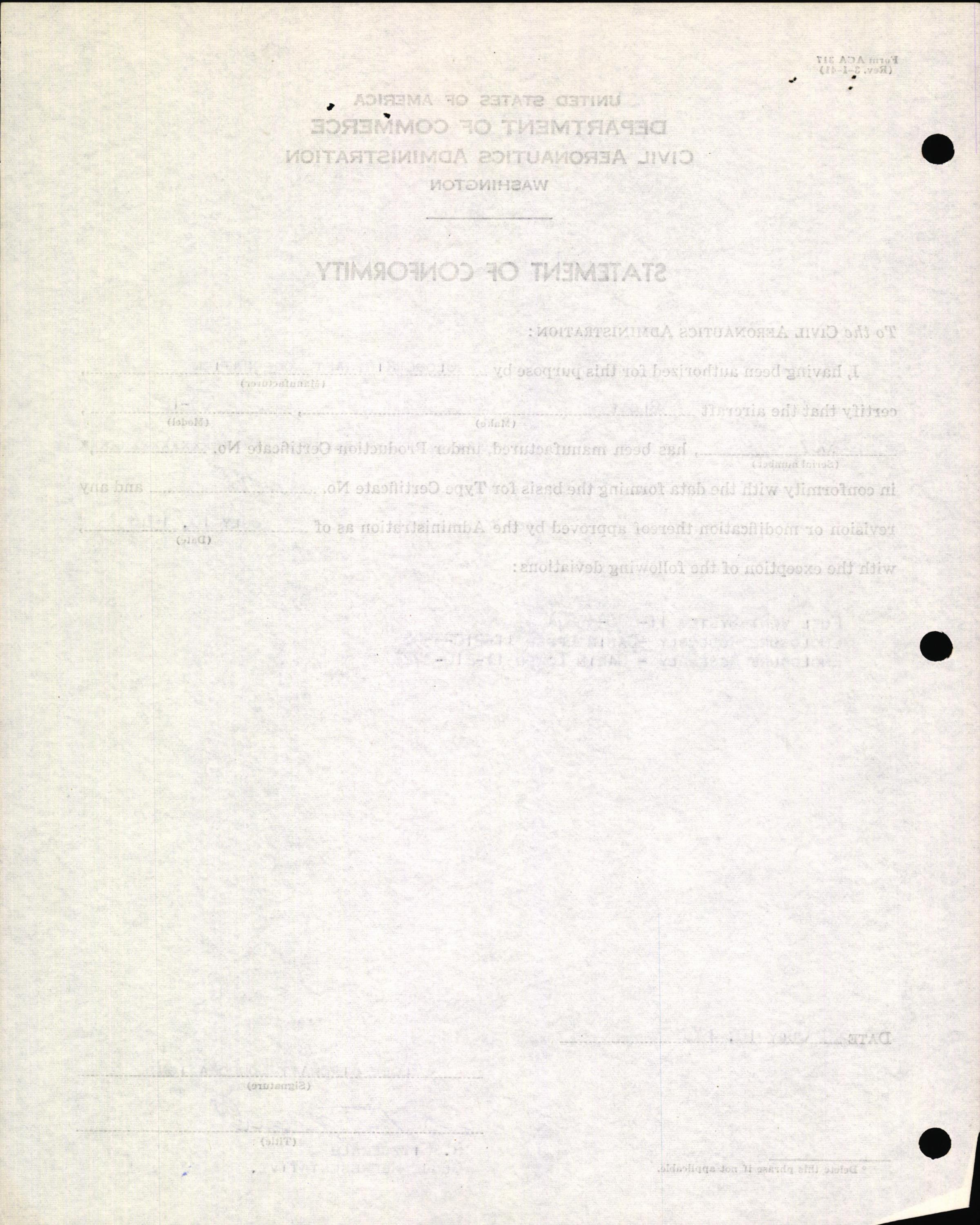 Sample page 6 from AirCorps Library document: Technical Information for Serial Number 2007