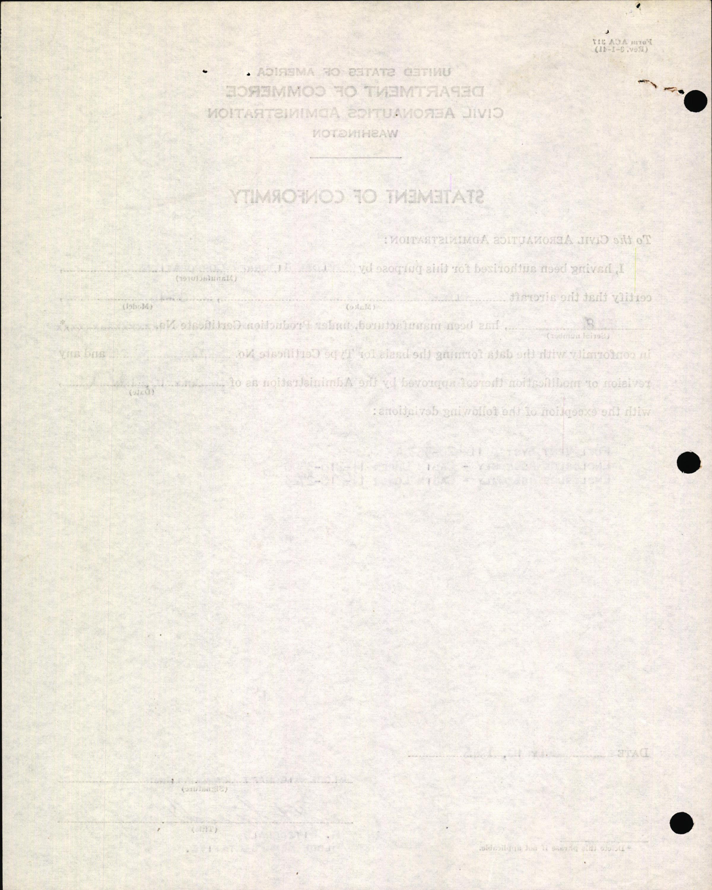 Sample page 6 from AirCorps Library document: Technical Information for Serial Number 2008