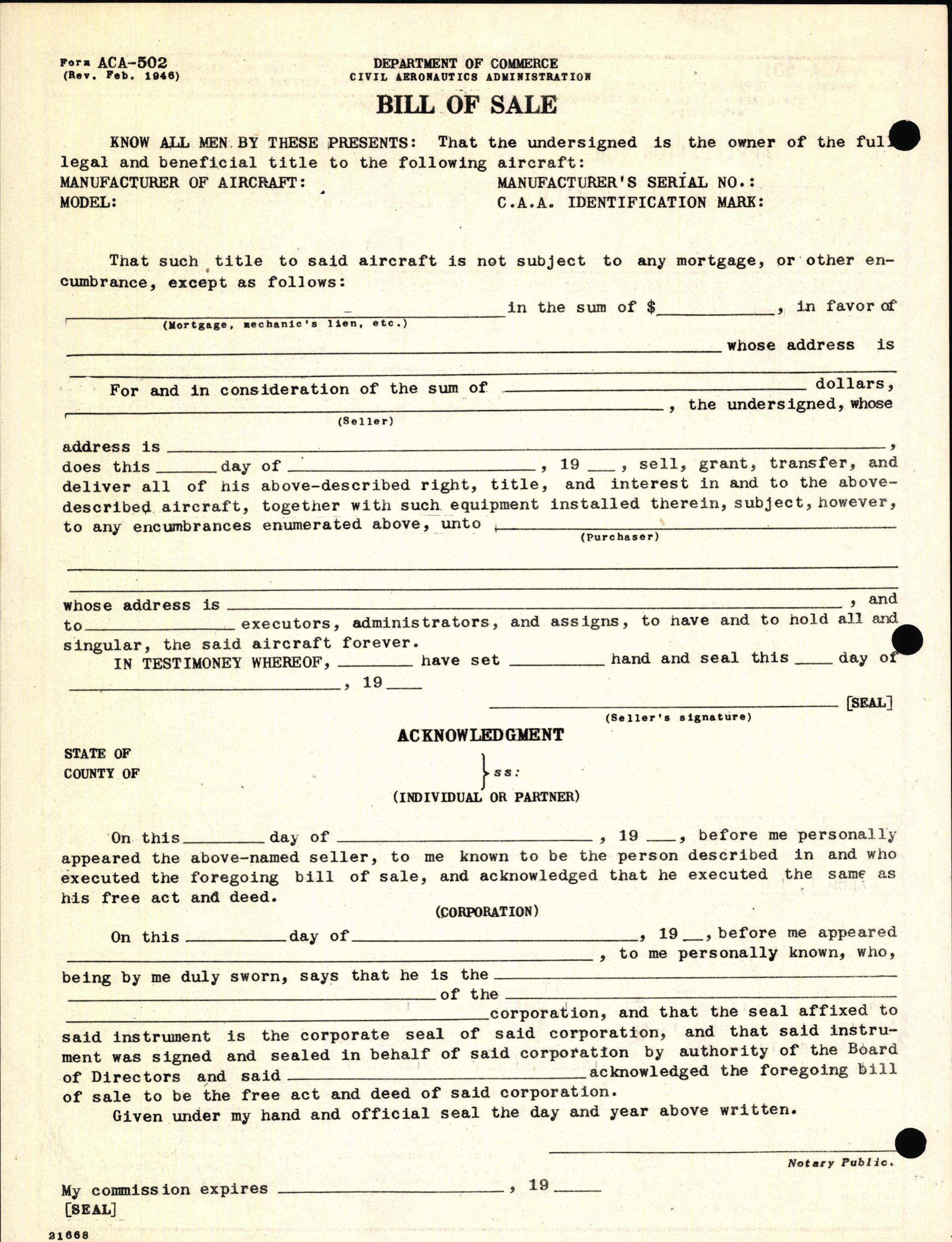 Sample page 6 from AirCorps Library document: Technical Information for Serial Number 2025