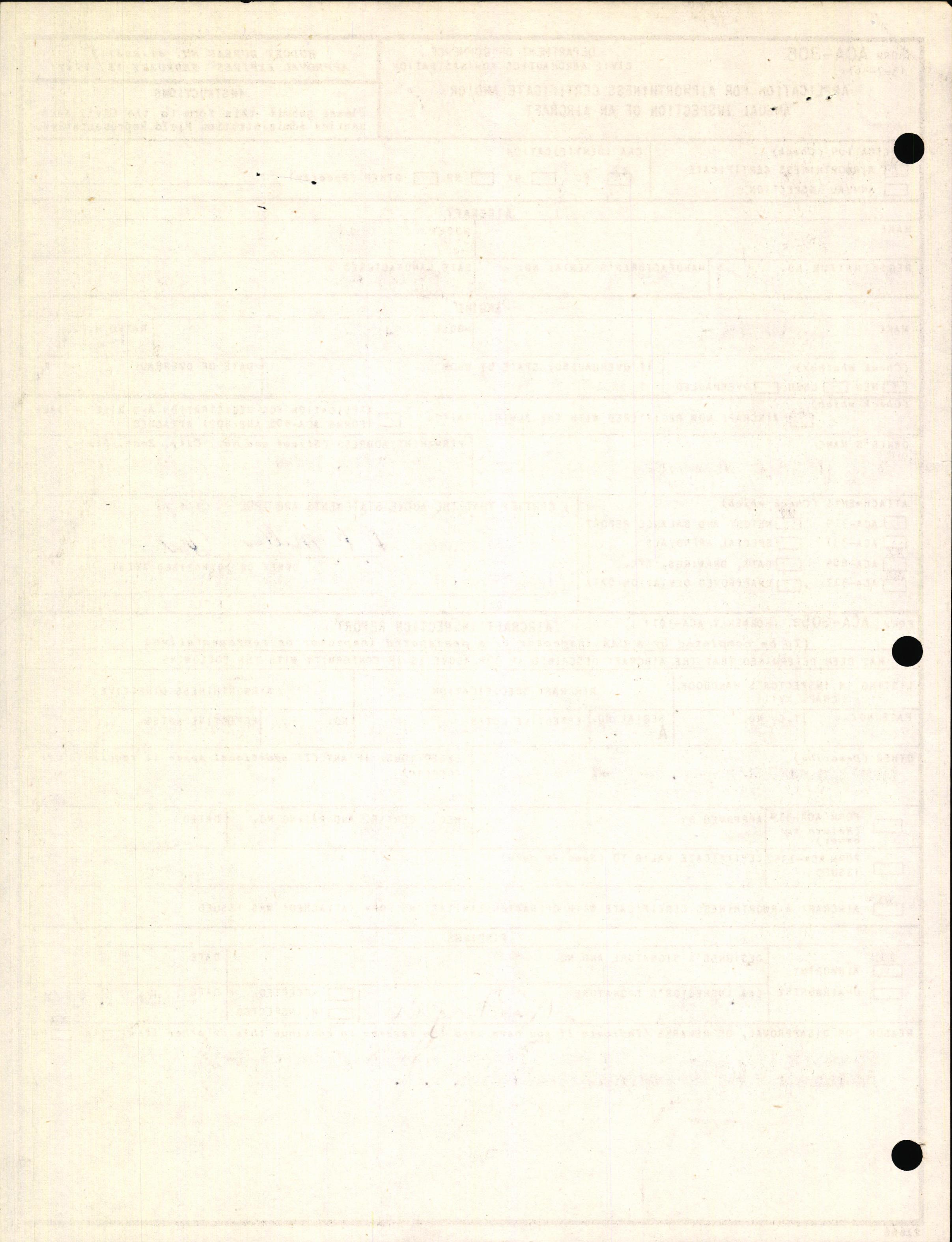 Sample page 2 from AirCorps Library document: Technical Information for Serial Number 2058
