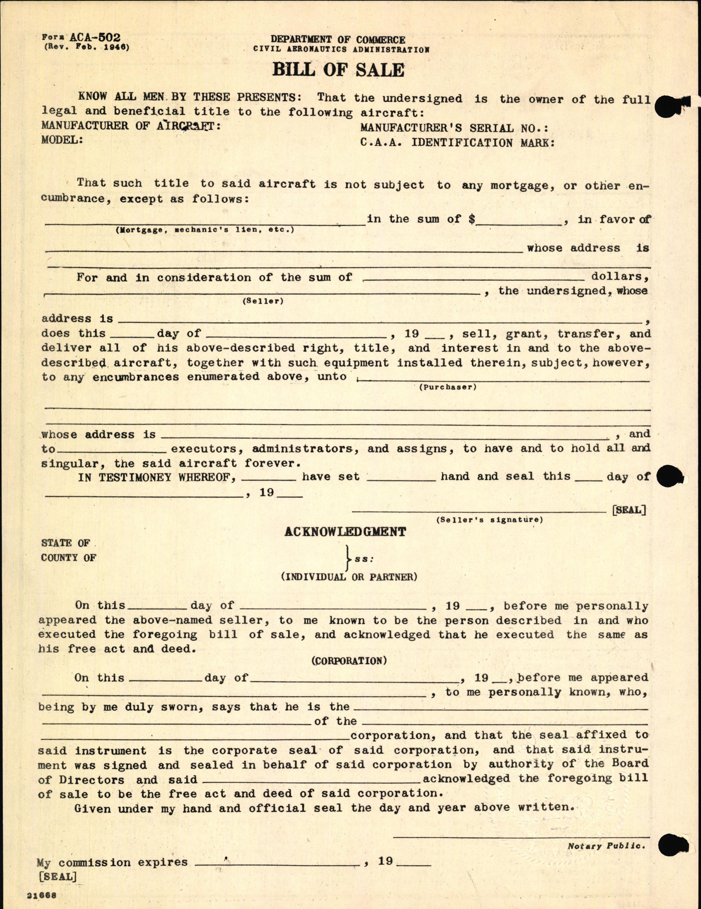 Sample page 4 from AirCorps Library document: Technical Information for Serial Number 2106