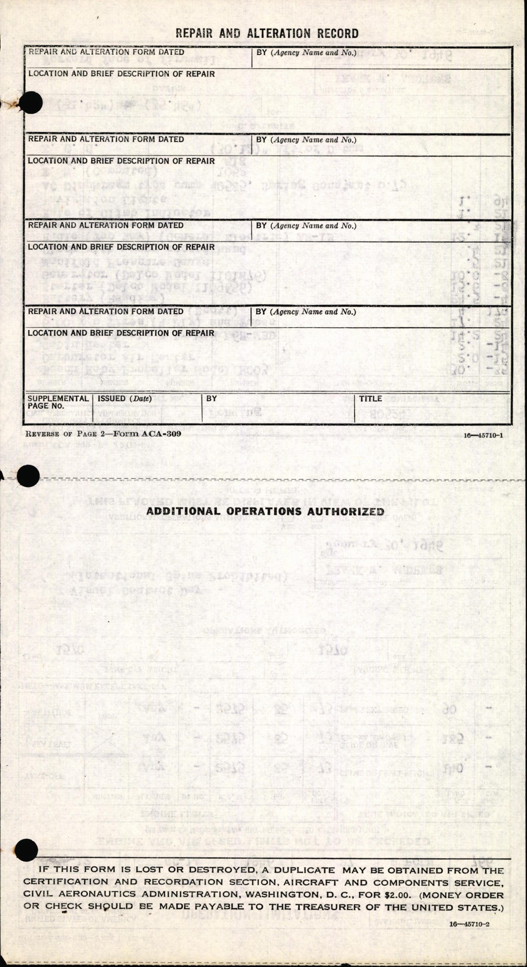 Sample page 4 from AirCorps Library document: Technical Information for Serial Number 27