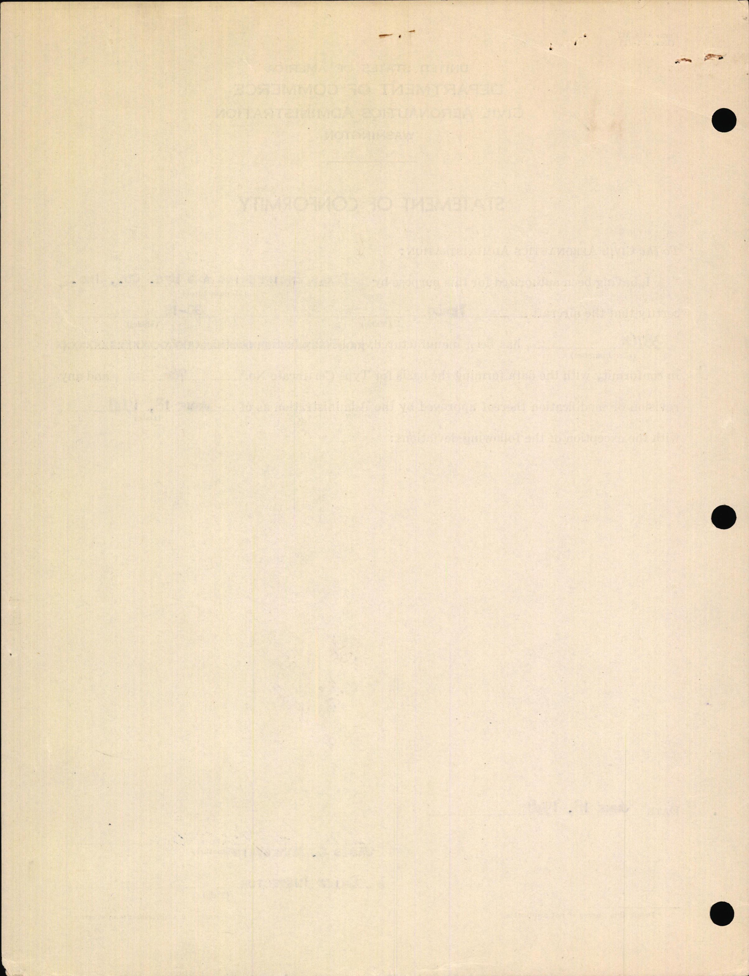 Sample page 4 from AirCorps Library document: Technical Information for Serial Number 3576