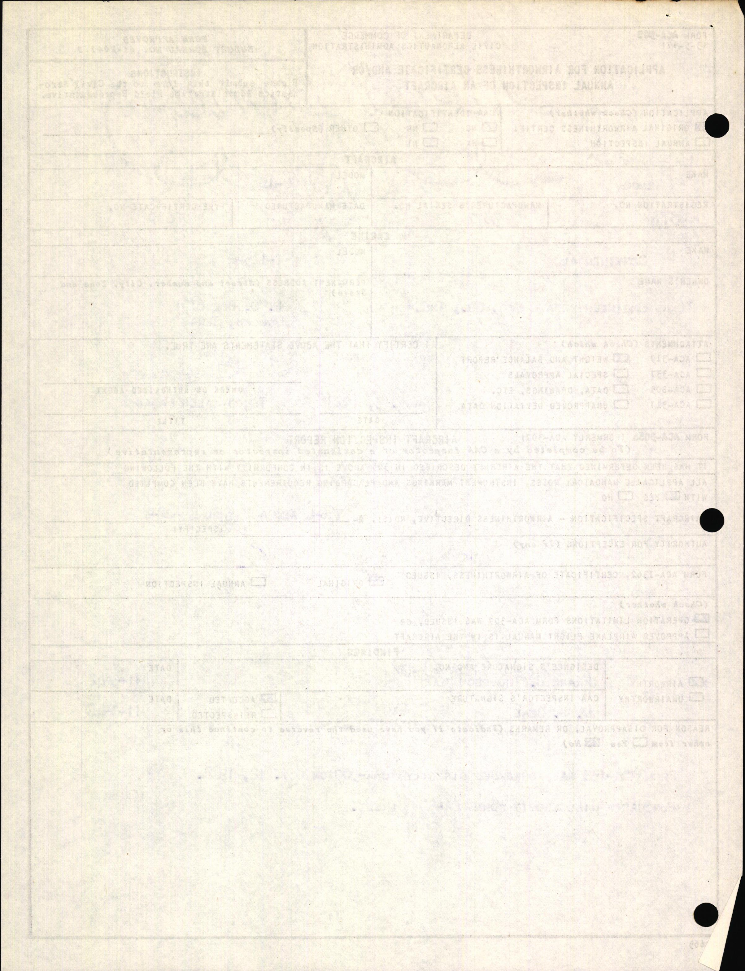 Sample page 2 from AirCorps Library document: Technical Information for Serial Number 3677