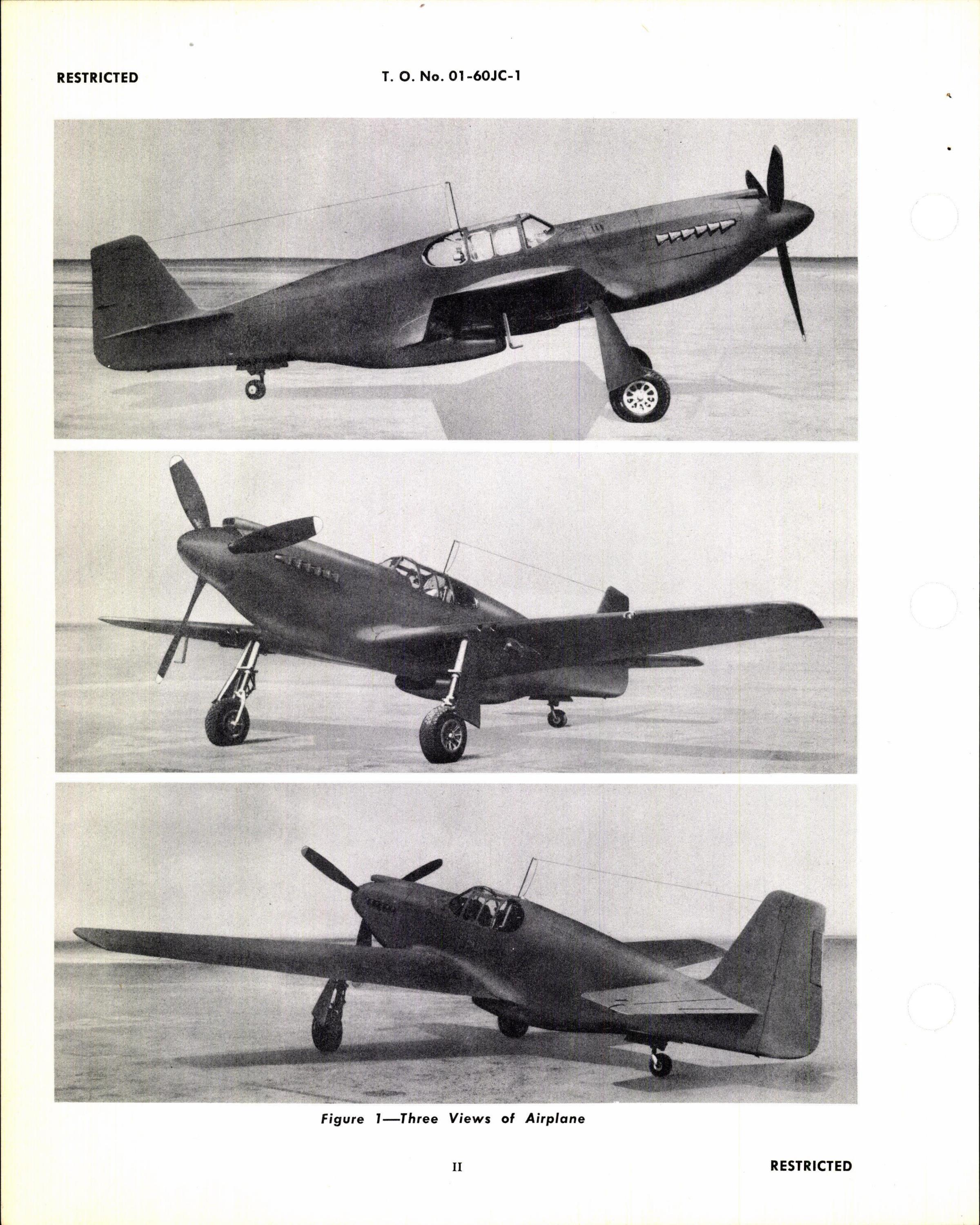 Sample page 4 from AirCorps Library document: Pilot's Flight Instructions for the P-51