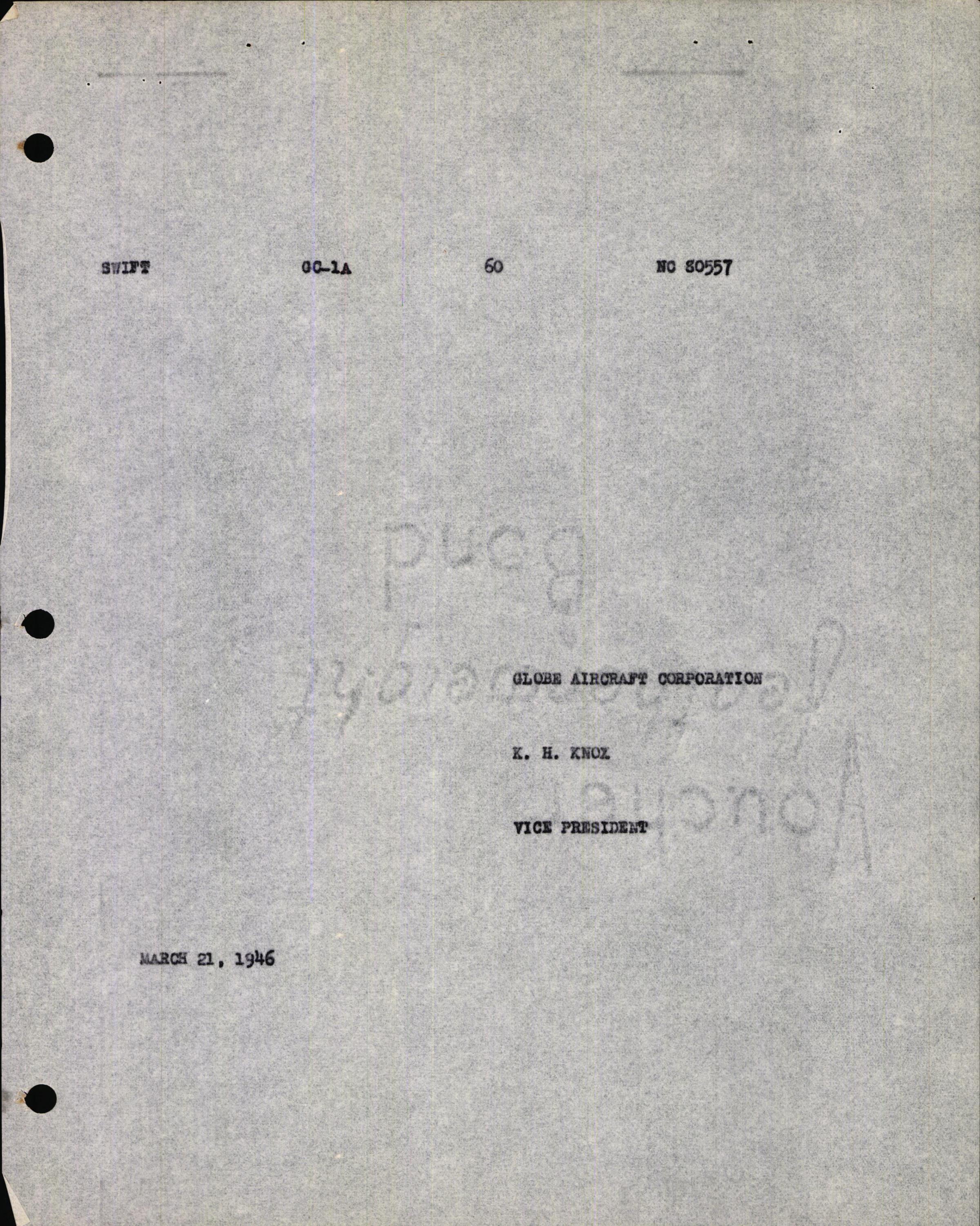 Sample page 7 from AirCorps Library document: Technical Information for Serial Number 60