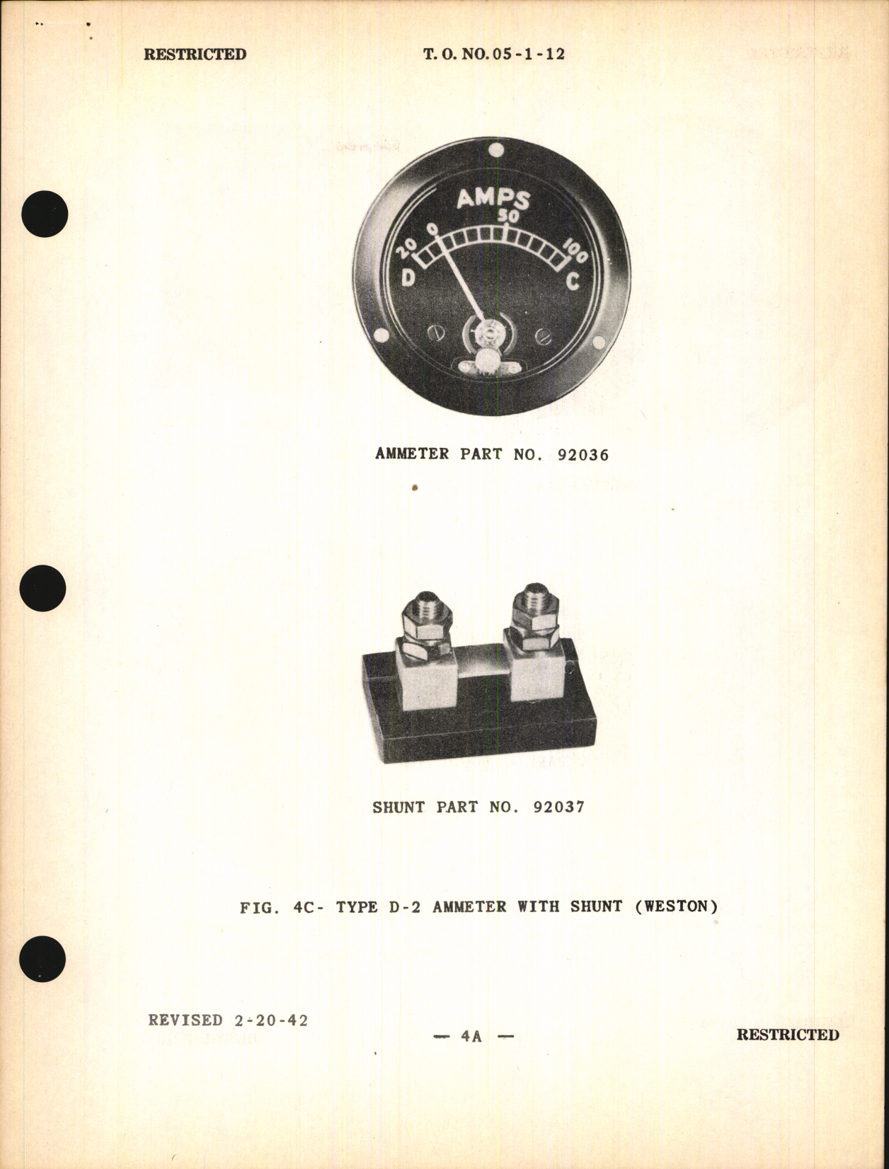 Sample page 7 from AirCorps Library document: Handbook of Service Instructions for Voltmeters, Ammeters, and Volt-Ammeters