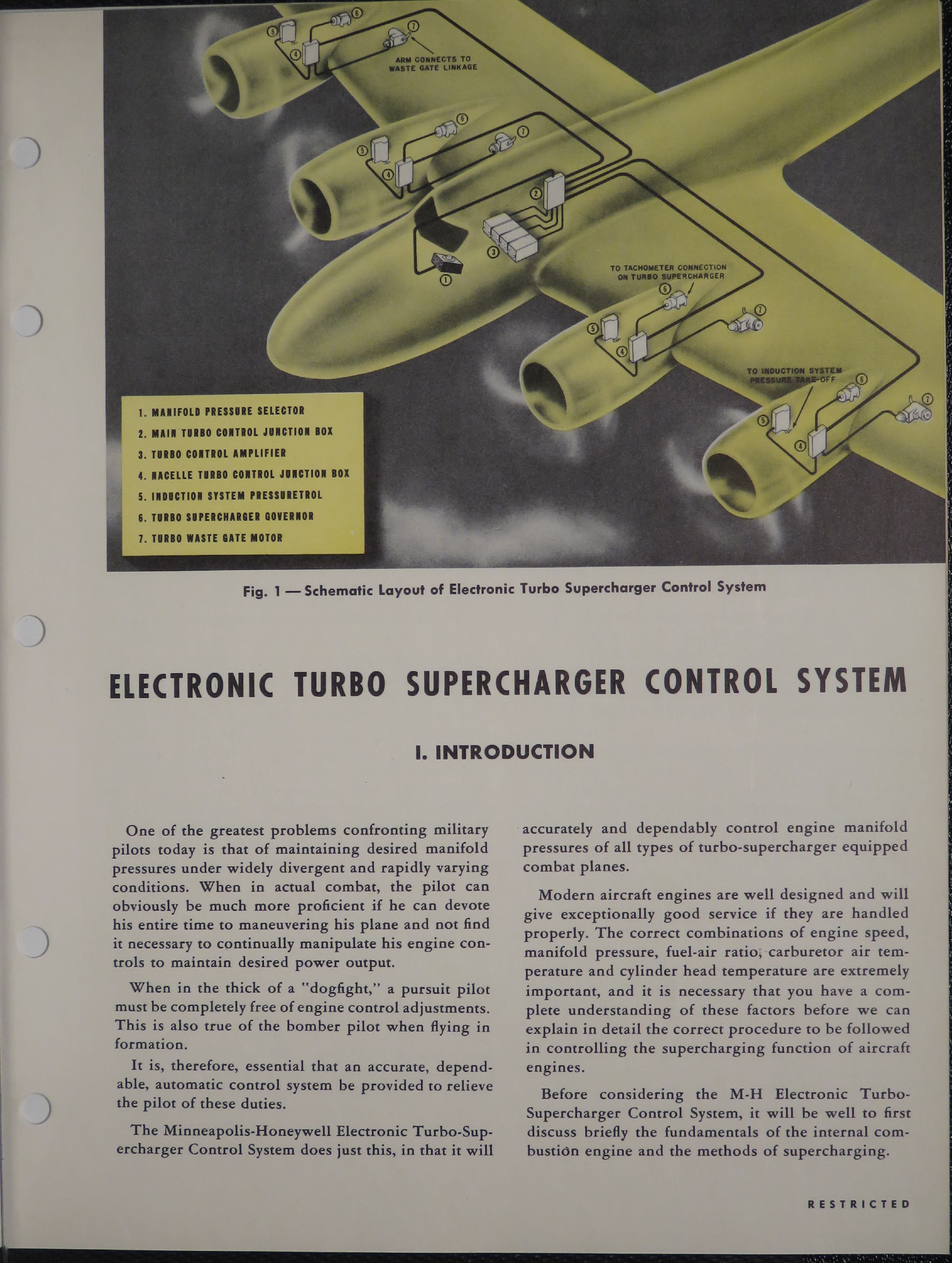 Sample page 5 from AirCorps Library document: Familiarization Manual for Type B Electronic Turbosupercharger Control System