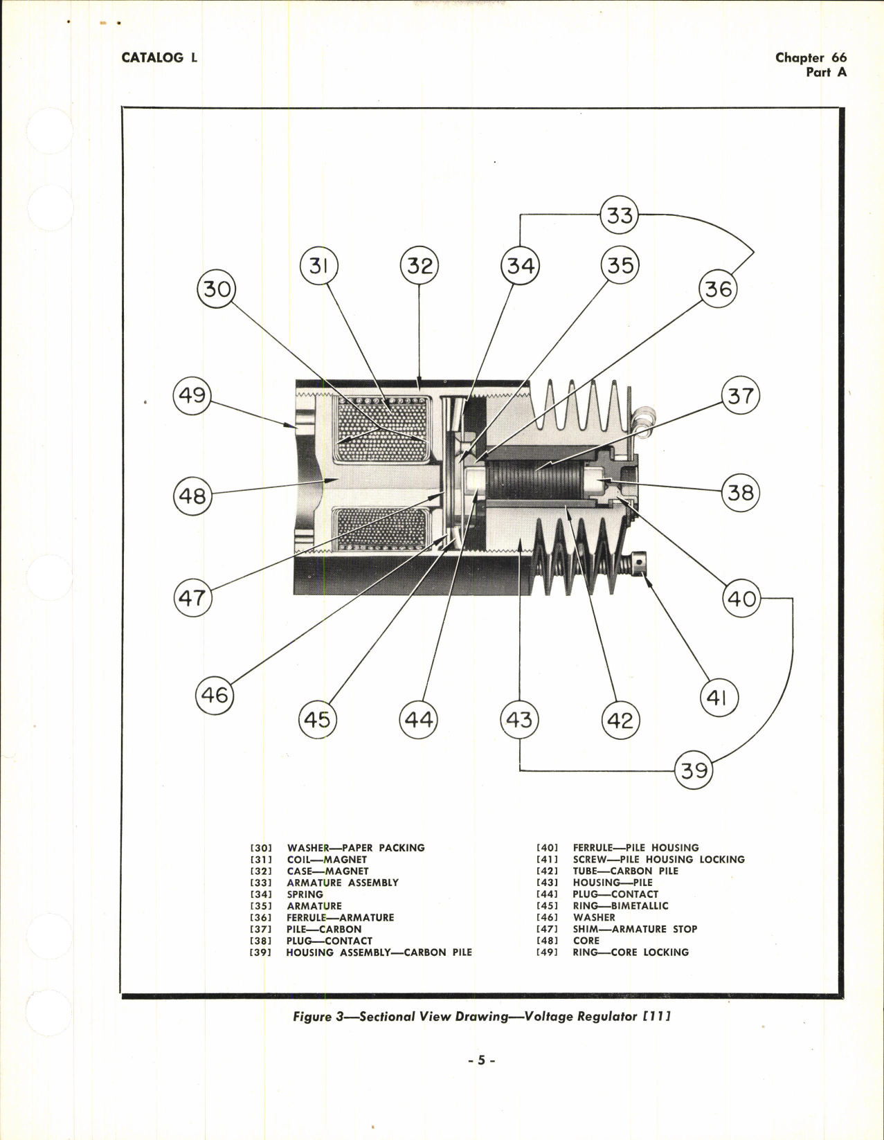 Sample page 5 from AirCorps Library document: Operating and Service Instructions for D-C Carbon Pile Voltage Regulator Control Panel Type 1202 Model 1
