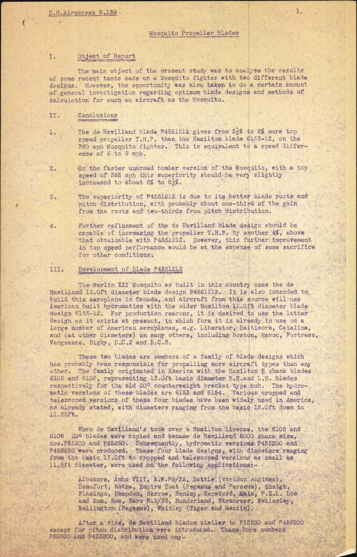 Sample page 5 from AirCorps Library document: Mosquito Propeller Blades