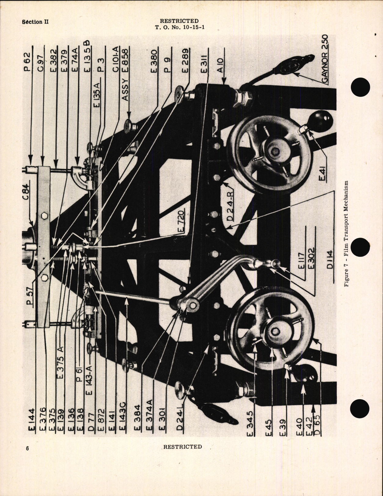 Sample page 8 from AirCorps Library document: Handbook of Instructions with Parts Catalog for Type B-9 Projection Printer