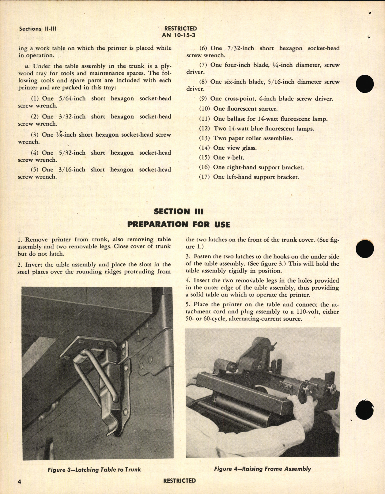 Sample page 8 from AirCorps Library document: Handbook of Instructions with Parts Catalog for Type C-1 Continuous Printer