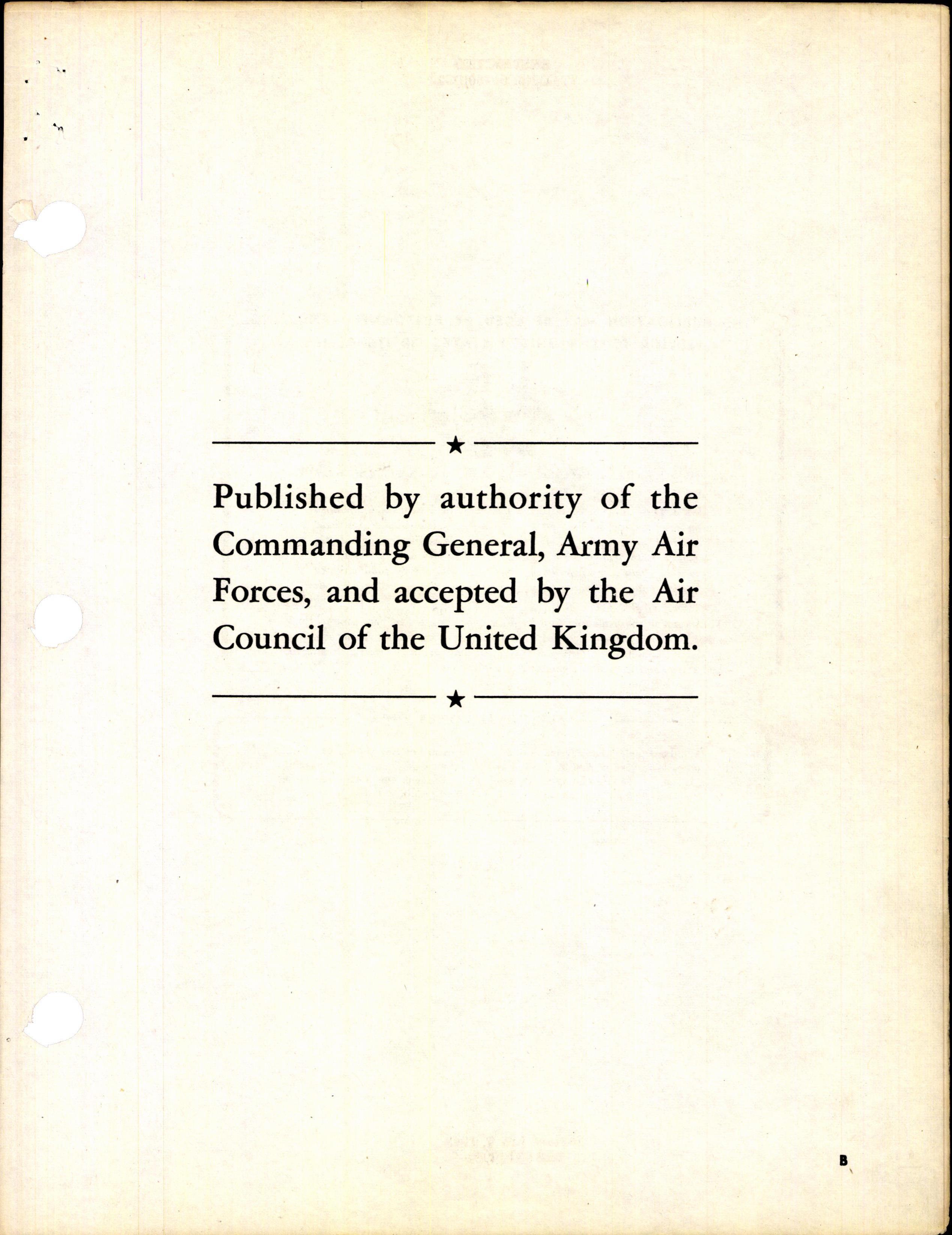 Sample page 3 from AirCorps Library document: Erection and Maintenance Instructions for Army P-51