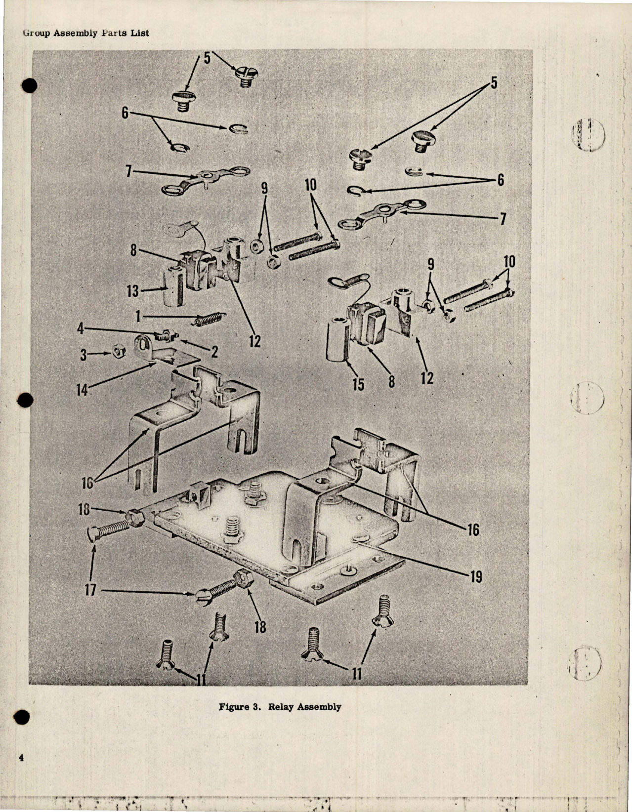 Sample page 5 from AirCorps Library document: Parts Catalog for Reverse Current Cutout - Type AN 3025-1 