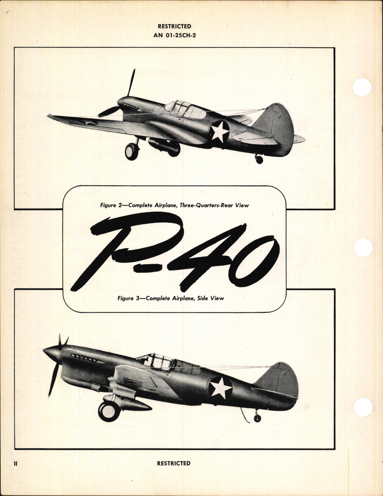 Sample page 6 from AirCorps Library document: Erection and Maintenance Inst for P-40F and P-40L
