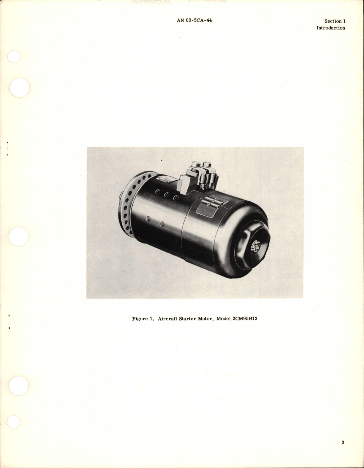 Sample page 5 from AirCorps Library document: Illustrated Parts Breakdown for Starter Motors - Models 2CM95B13, 2CM95B18, and 2CM95B19 