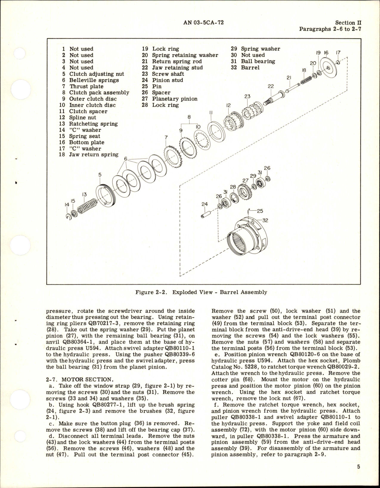 Sample page 9 from AirCorps Library document: Overhaul Instructions for Starters