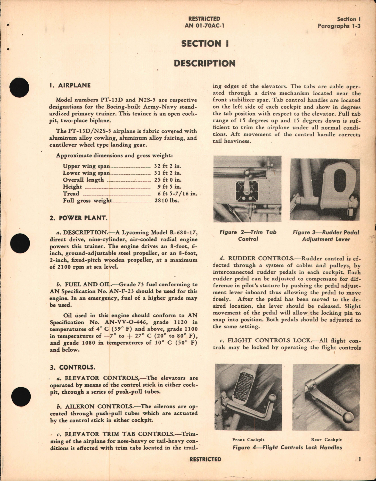 Sample page 5 from AirCorps Library document: Pilot's Handbook for PT-13D and N2S