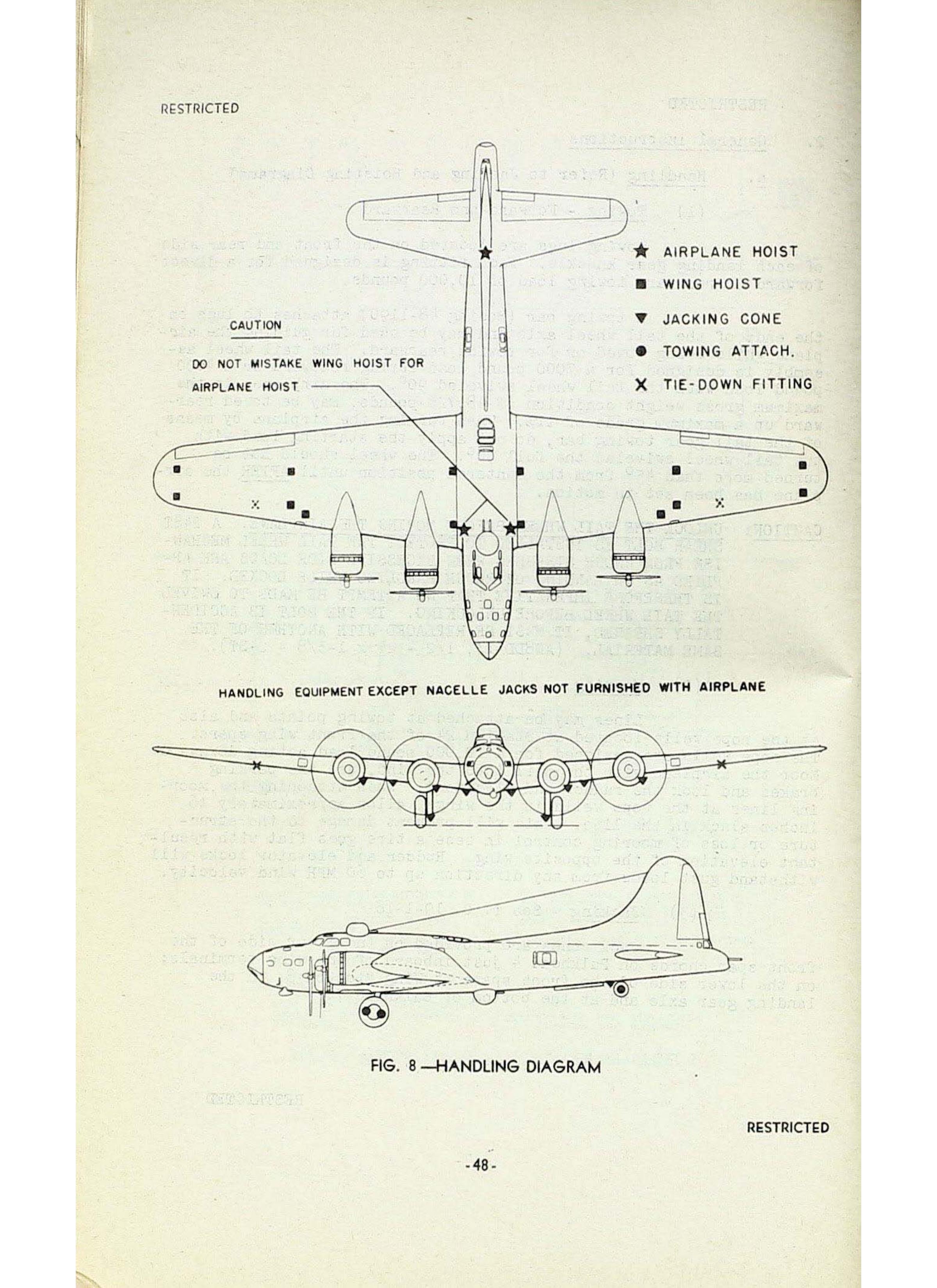 Sample page  48 from AirCorps Library document: Boeing B-17F Maintenance Familiarization Manual 