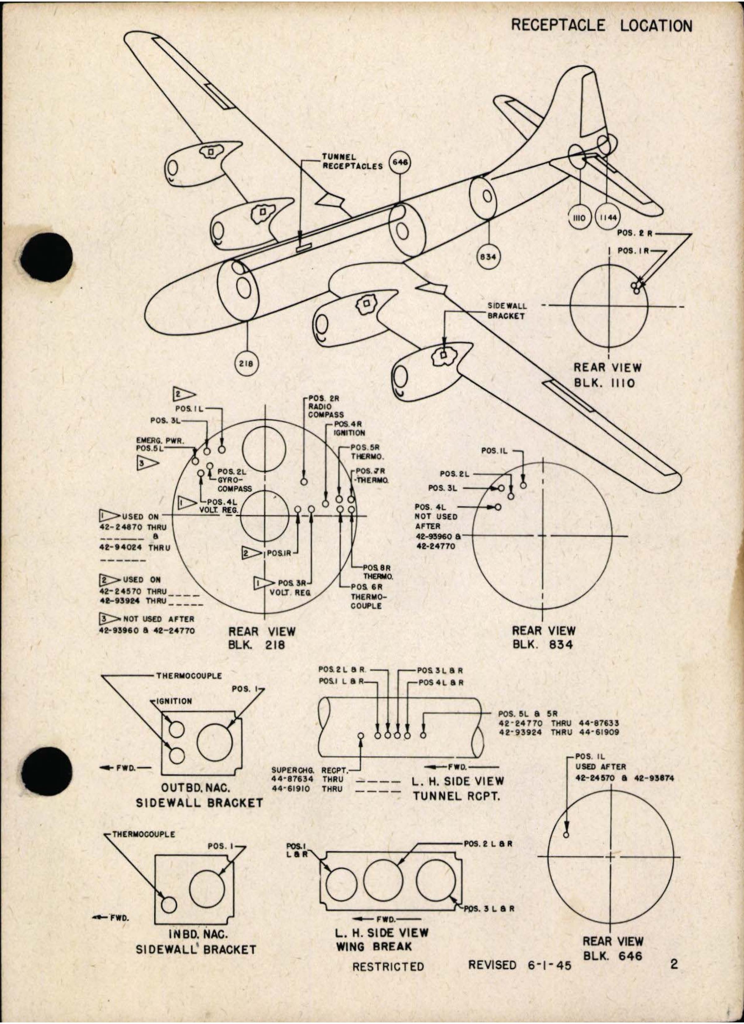 Sample page  16 from AirCorps Library document: B-29 Simplified Electrical Diagrams by Boeing