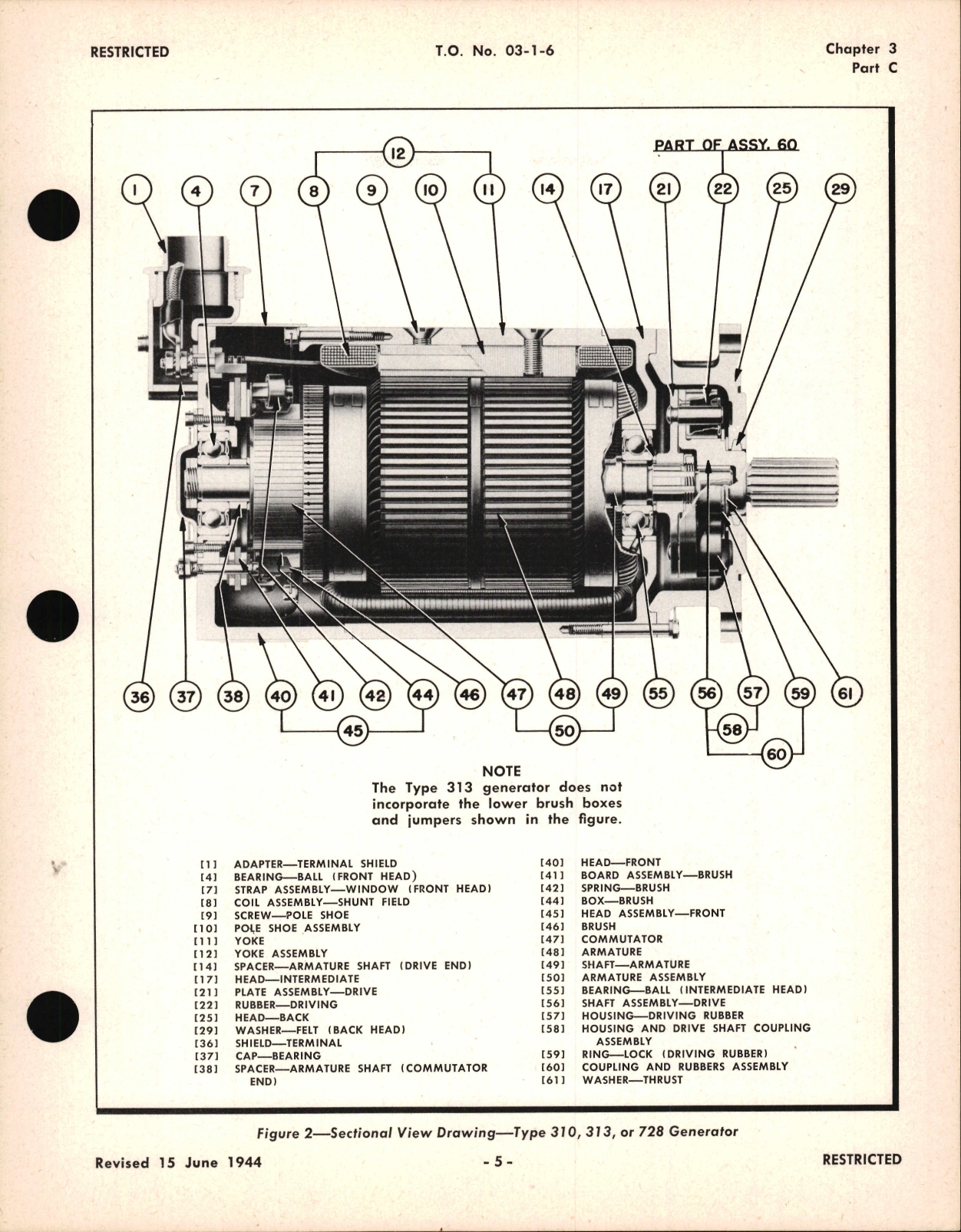 Sample page 5 from AirCorps Library document: Overhaul Instructions for Engine Driven Single Voltage D-C Generators