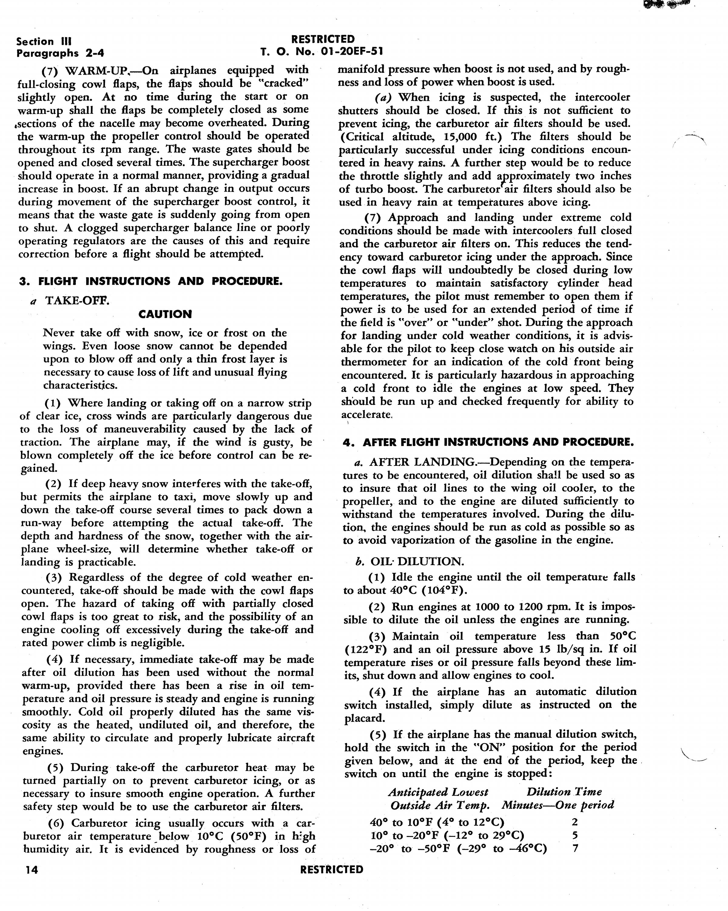 Sample page 18 from AirCorps Library document: Handbook of Cold Weather Operations & Maintenance - B17F, B-17G