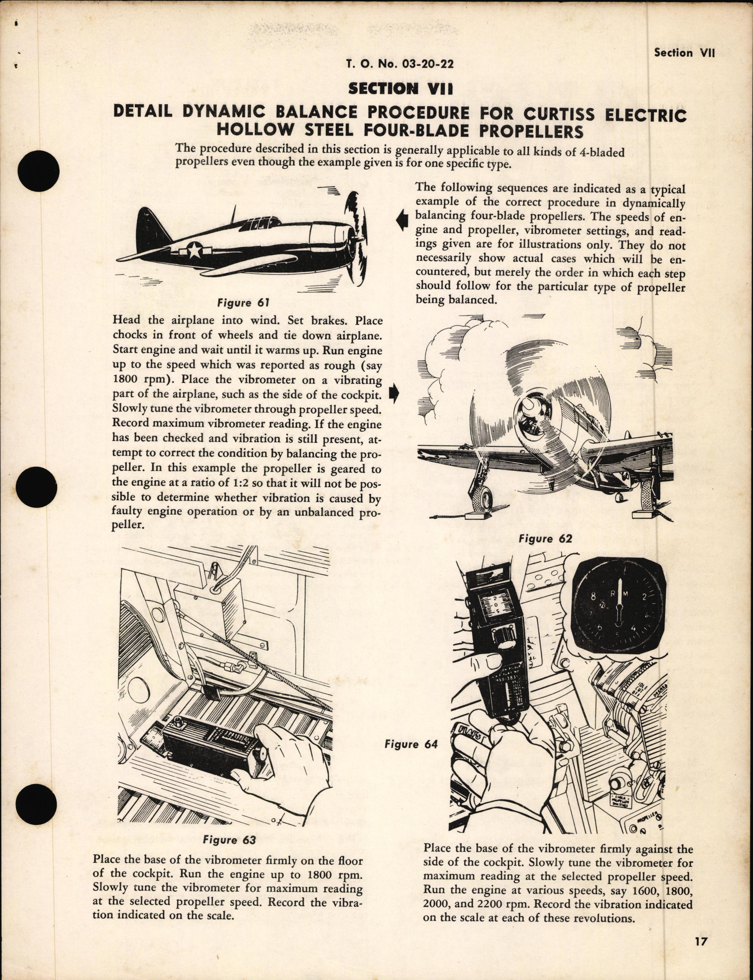Sample page  19 from AirCorps Library document: Dynamic Balancing of Propellers