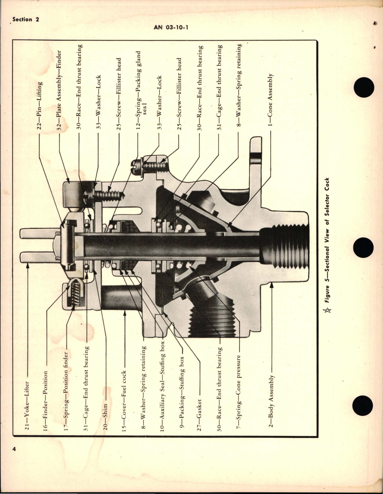 Sample page 8 from AirCorps Library document: Parts Catalog for Fuel Line Selector Cock
