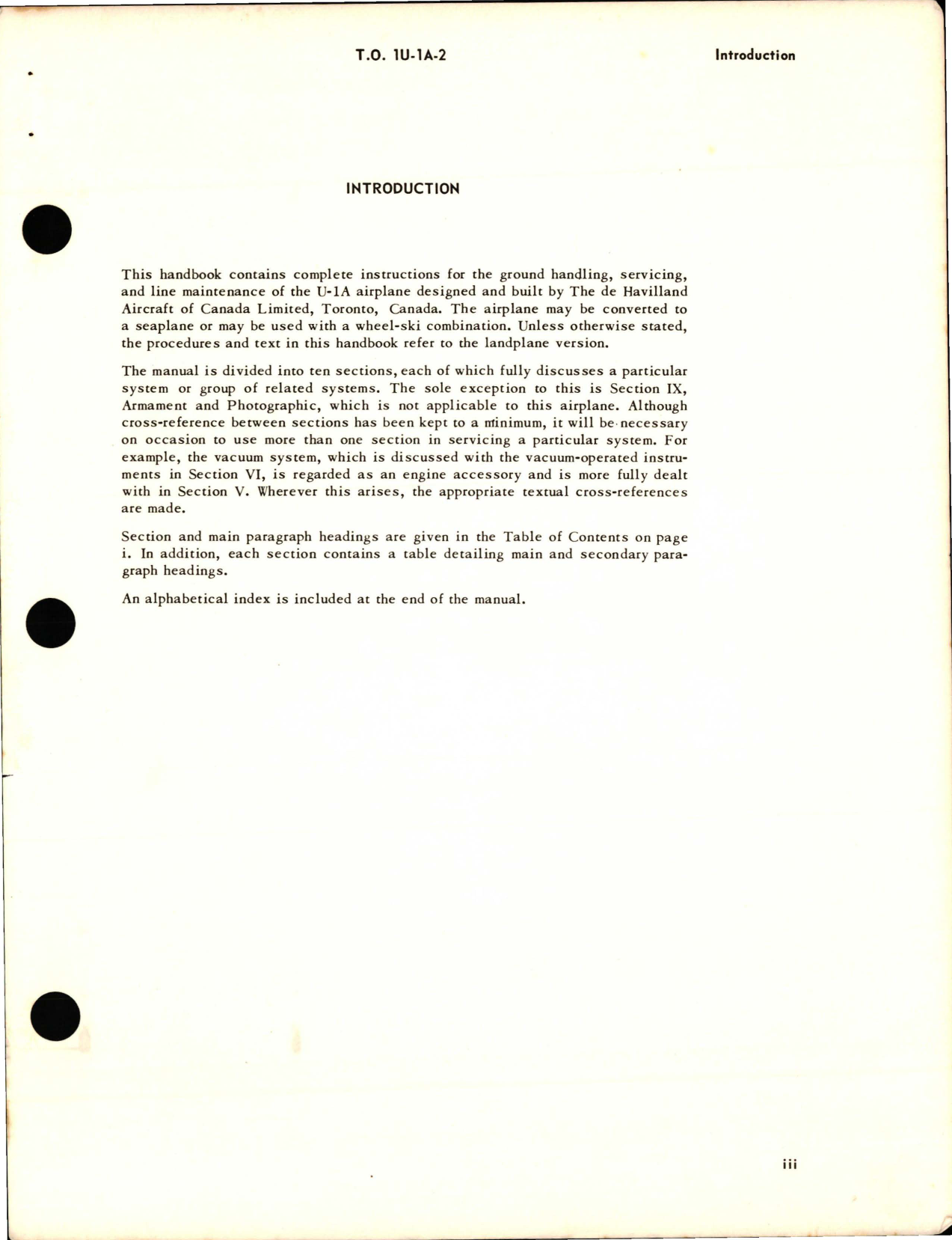 Sample page 5 from AirCorps Library document: Maintenance Instructions for YU-1 and U1A