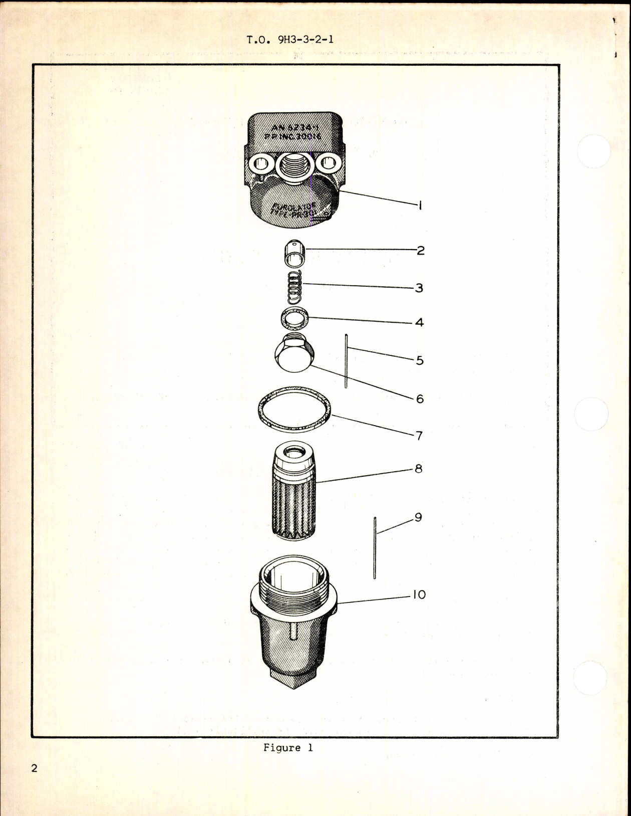 Sample page 2 from AirCorps Library document: Instructions w PC for Hydraulic Oil Filter AN6234-1