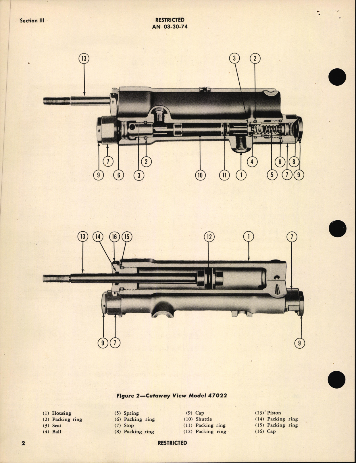 Sample page 6 from AirCorps Library document: Handbook of Instructions with Parts Catalog for Tail Bumper Jack Lock