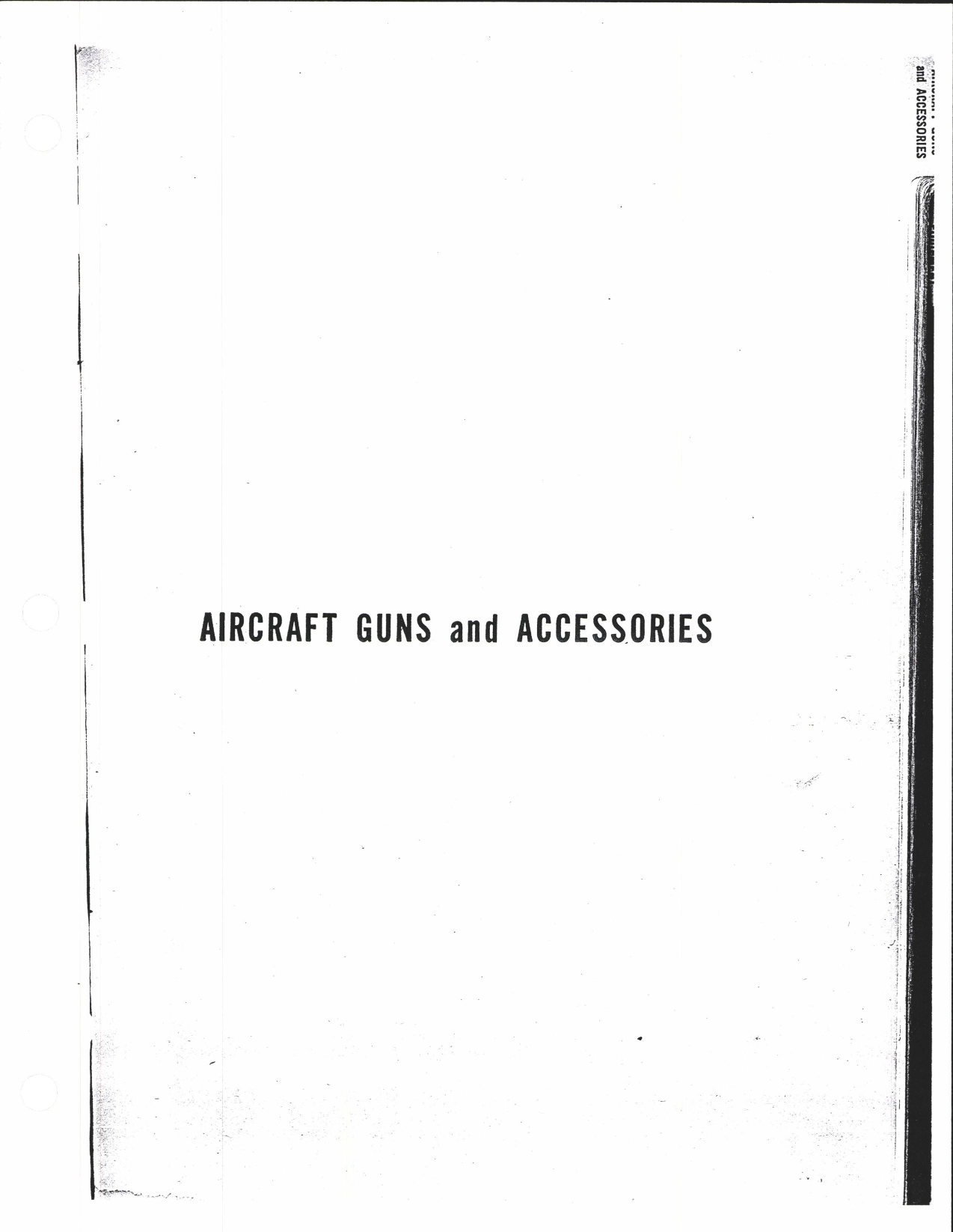 Sample page 7 from AirCorps Library document: Aviation Ordnance Equipment Catalogue for Aircraft Guns and Accessories