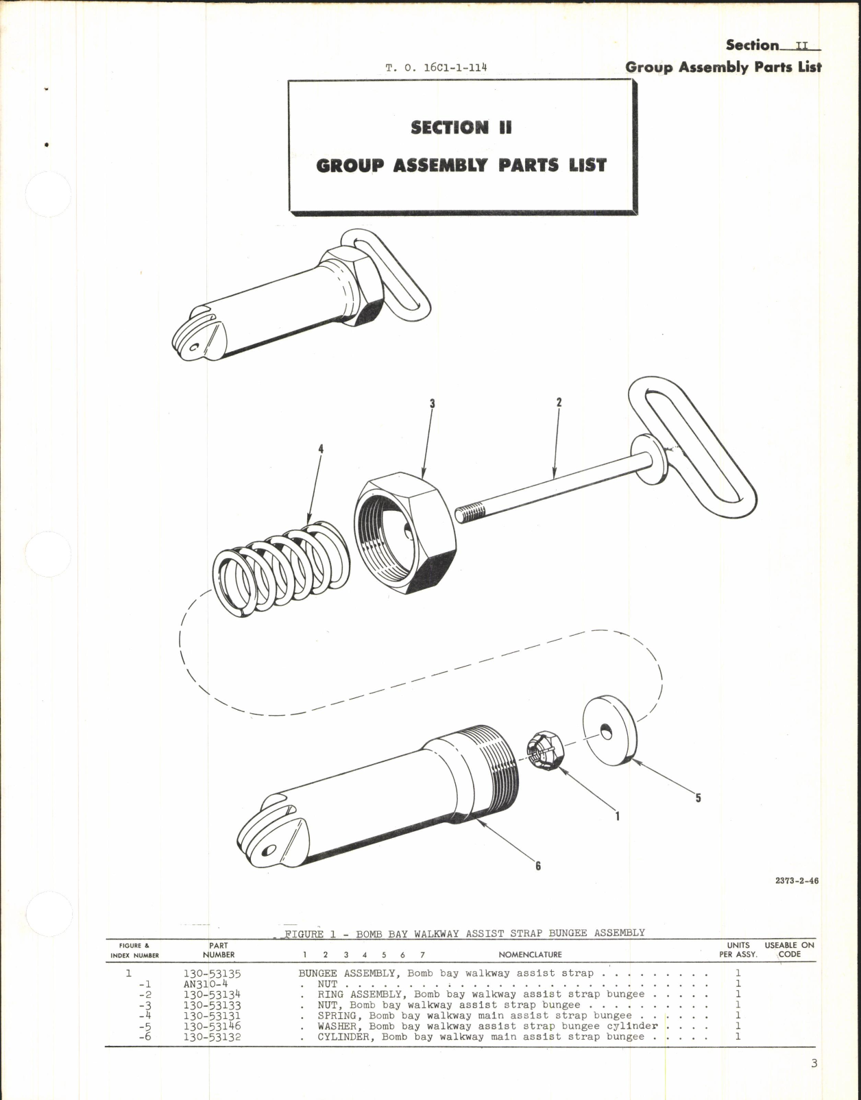 Sample page 7 from AirCorps Library document: Illustrated Parts Breakdown for Bungee Assemblies