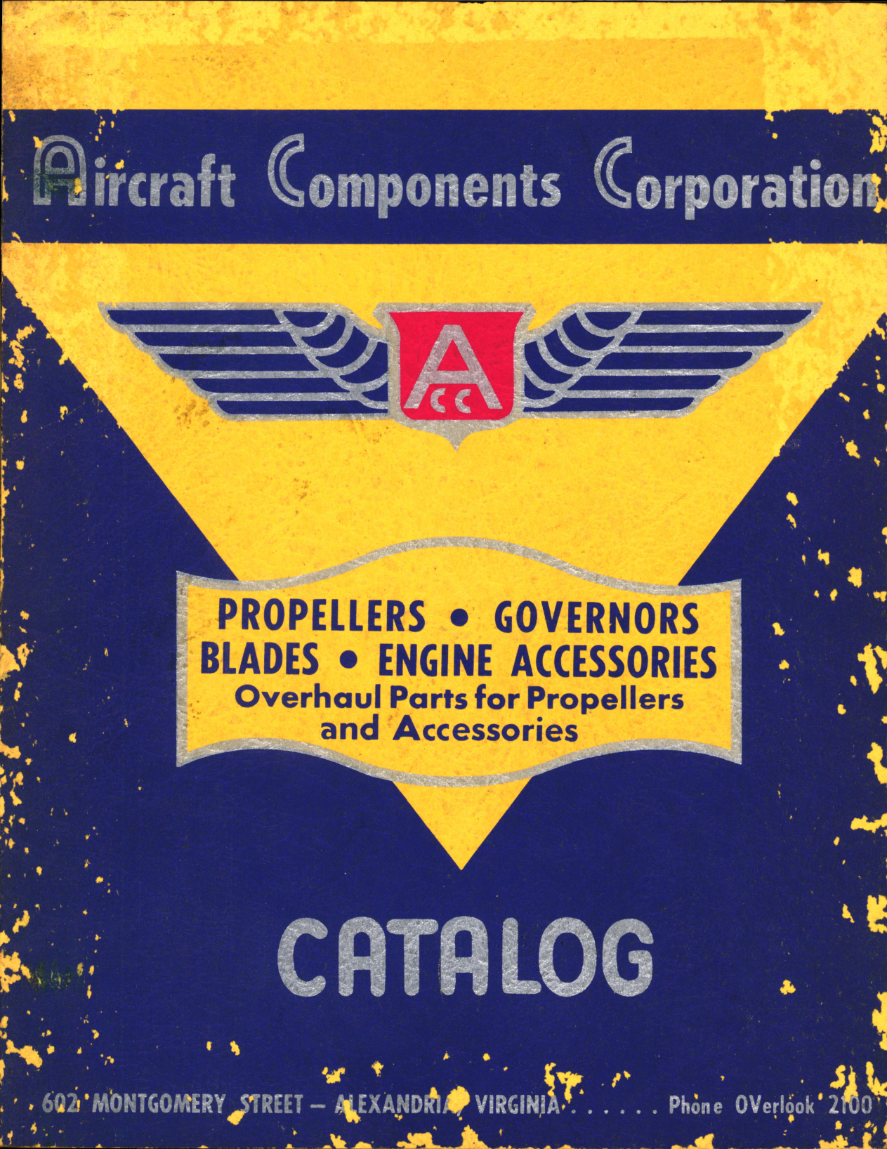 Sample page 1 from AirCorps Library document: Catalog of Overhaul Parts for Propellers and Accessories