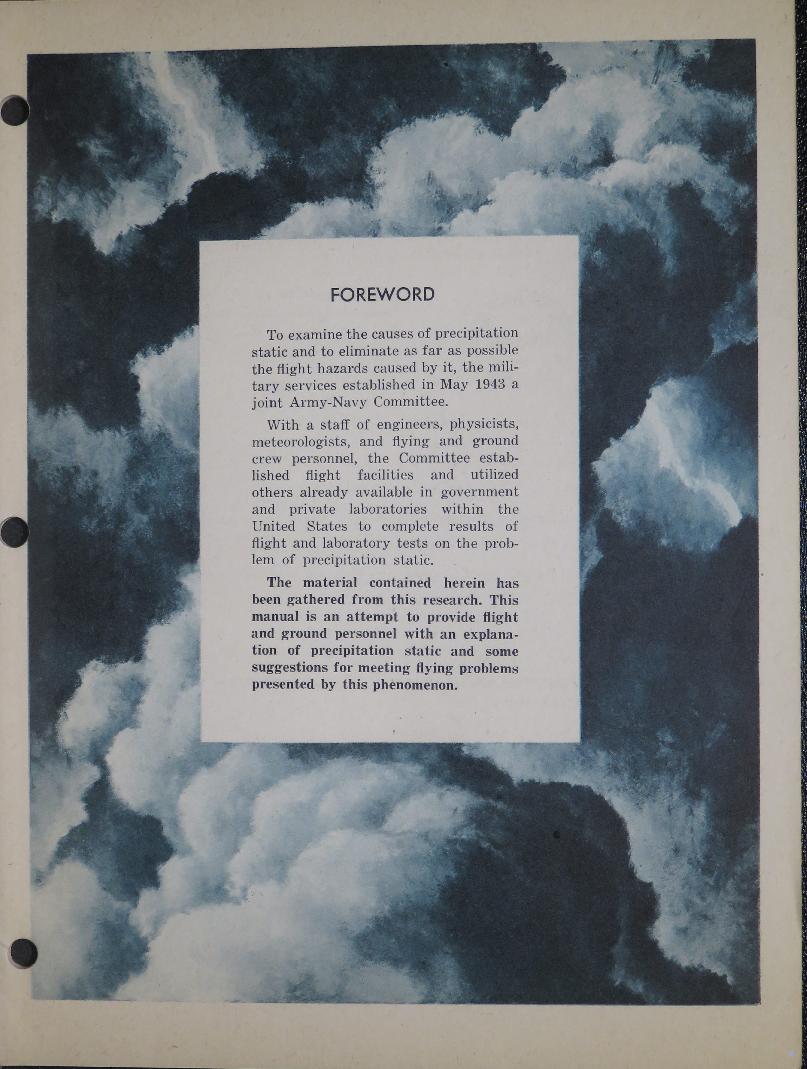 Sample page 3 from AirCorps Library document: Air Forces Manual No. Forty; Precipitation Static