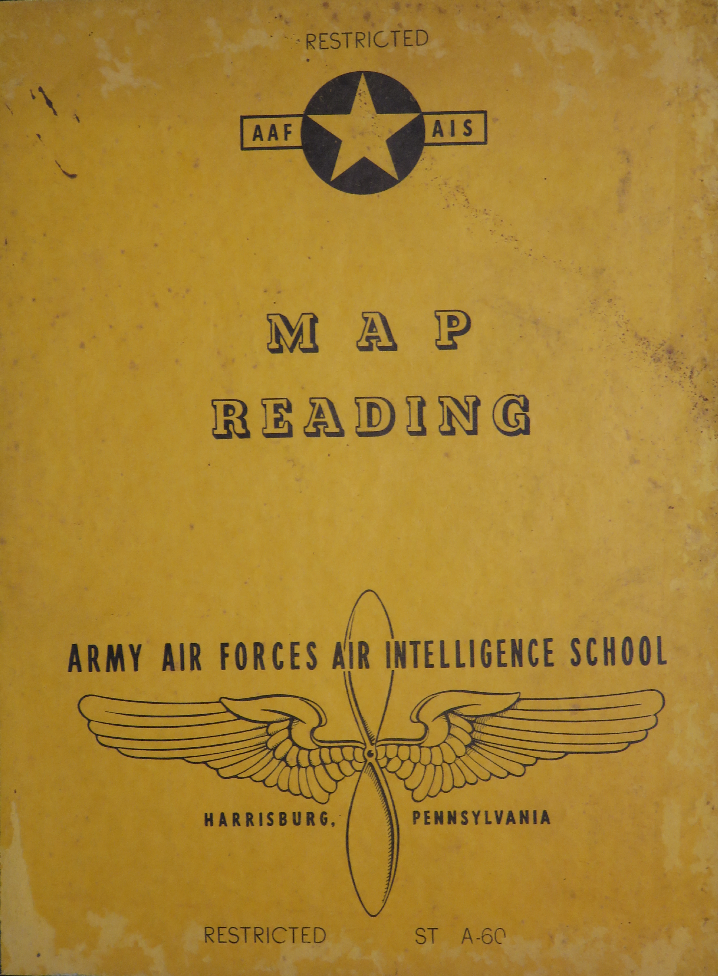 Sample page 1 from AirCorps Library document: Map Reading