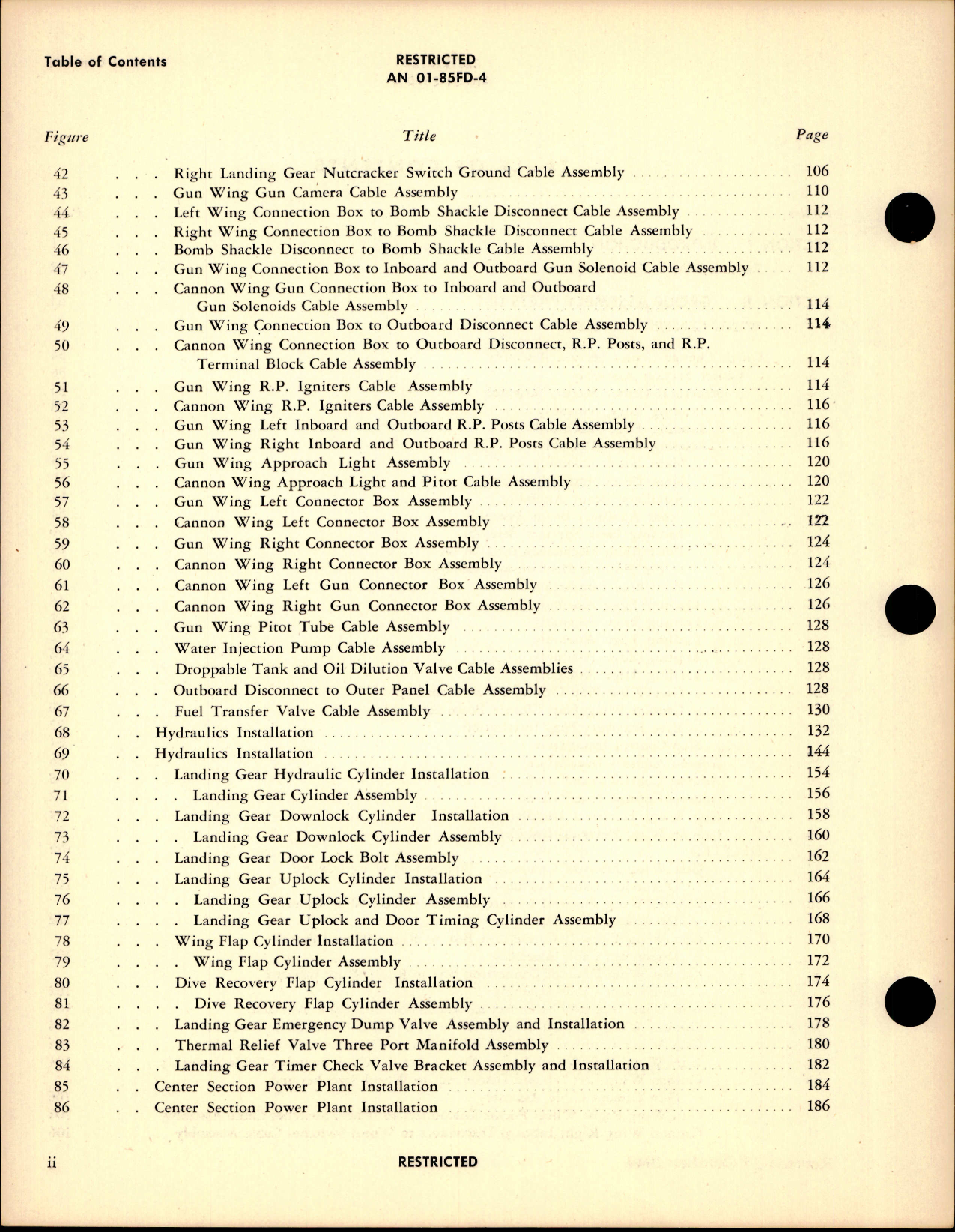 Sample page 6 from AirCorps Library document: Parts Catalog for Navy Models F8F-1, F8F-1B, F8F-1N, F8F-2, F8F-2N, F8F-2P