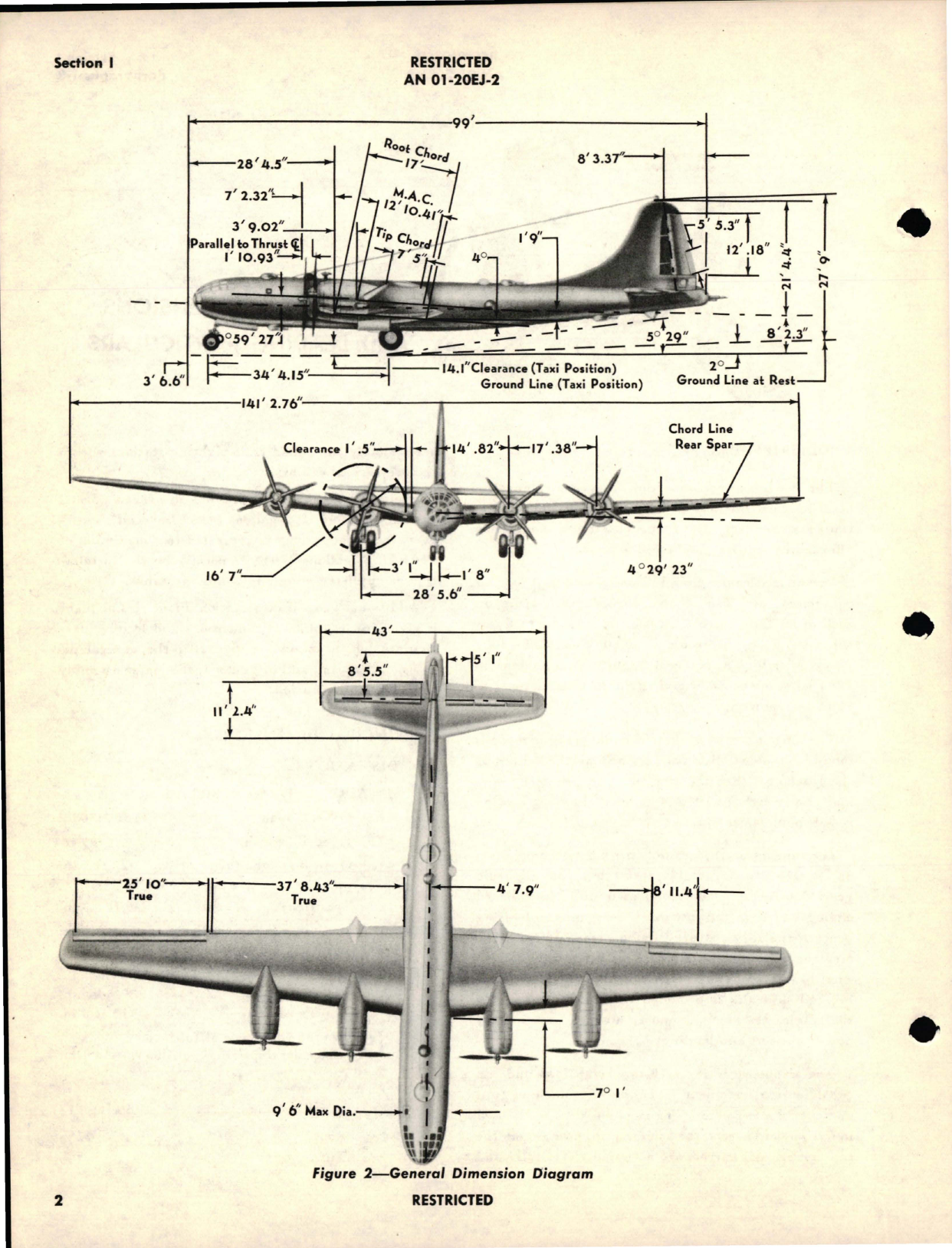 Sample page 8 from AirCorps Library document: Erection and Maintenance Instructions for B-29