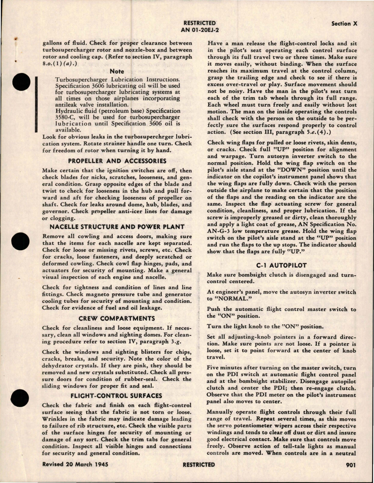 Sample page 5 from AirCorps Library document: Erection and Maintenance Instructions Revision for B-29