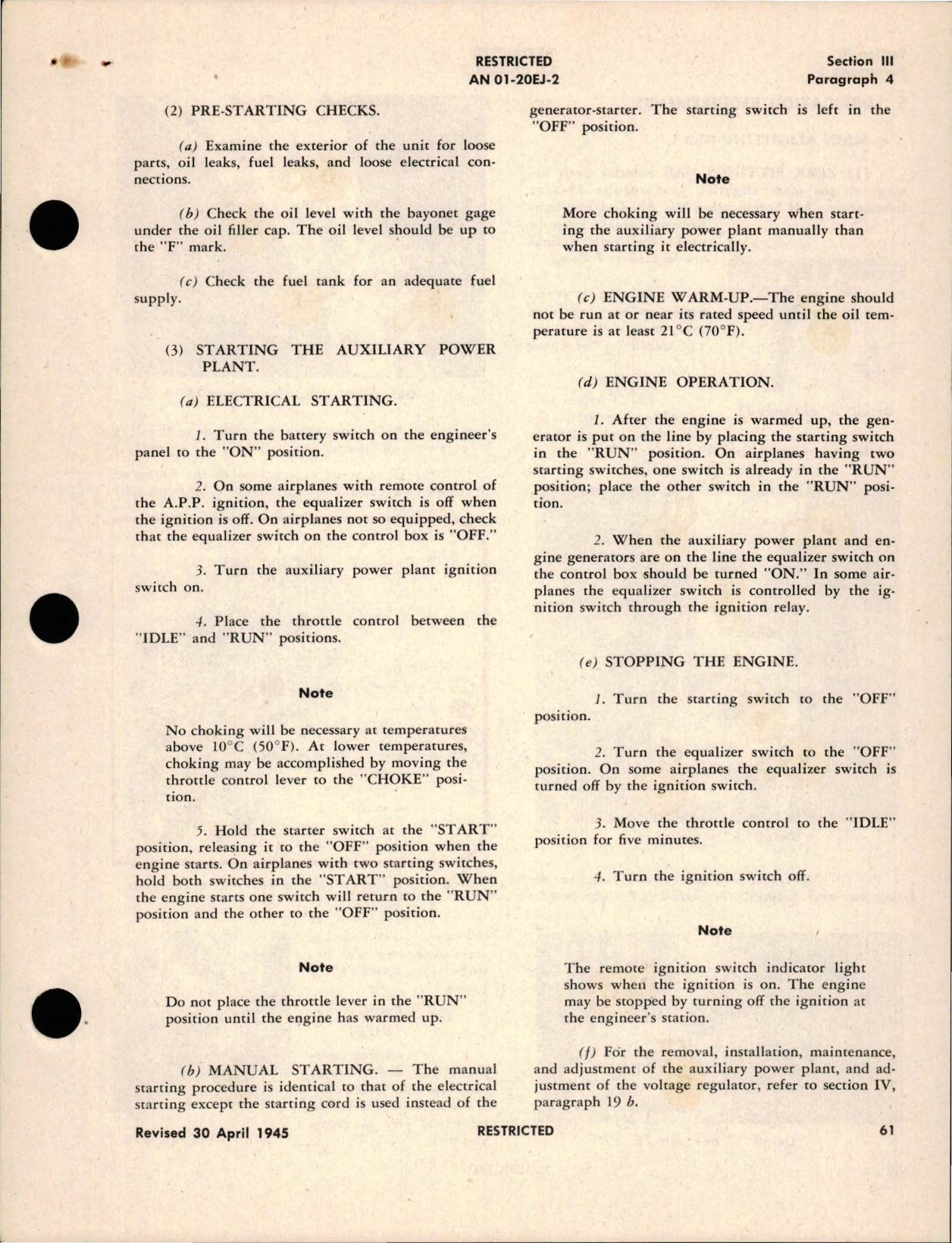 Sample page 9 from AirCorps Library document: Erection and Maintenance Instructions Revision for B-29