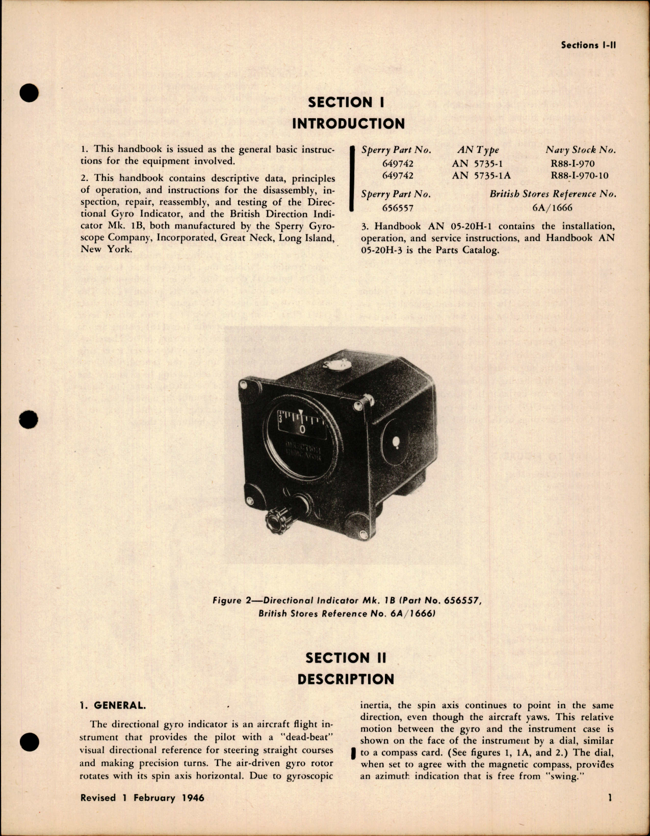 Sample page 5 from AirCorps Library document: Overhaul Instructions for Gyro Horizon and Directional Gyro Indicators