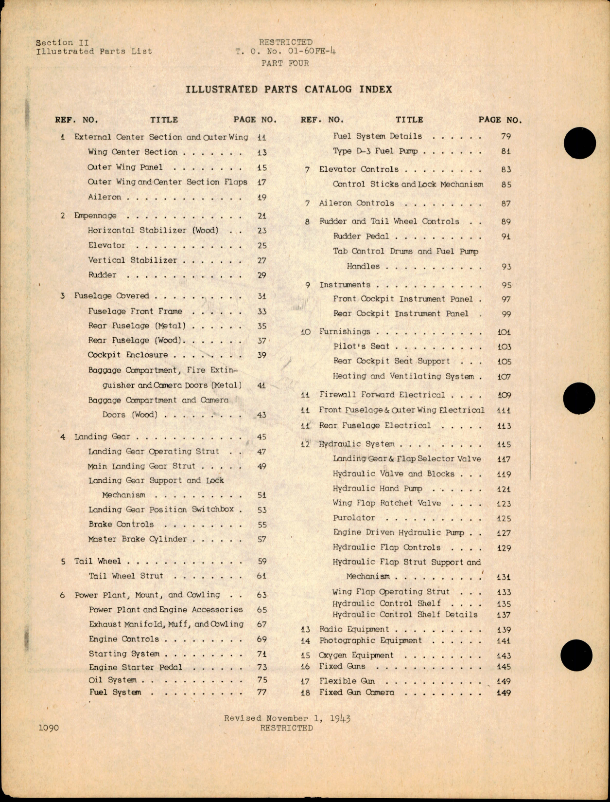 Sample page 8 from AirCorps Library document: Parts Catalog for AT-6C-15-NA and SNJ-4 (Part Four)
