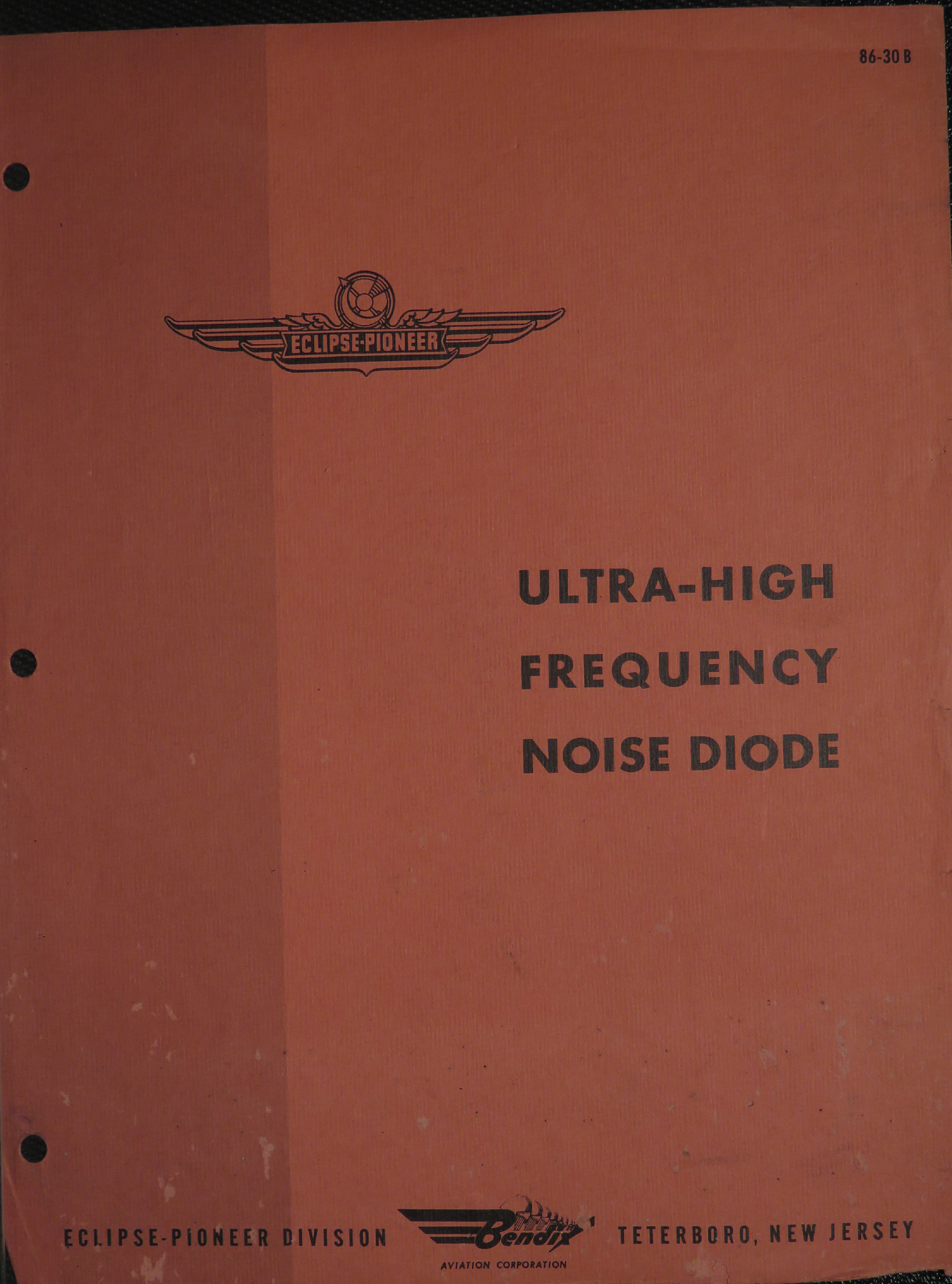 Sample page 1 from AirCorps Library document: Ultra-High Frequency Noise Diode