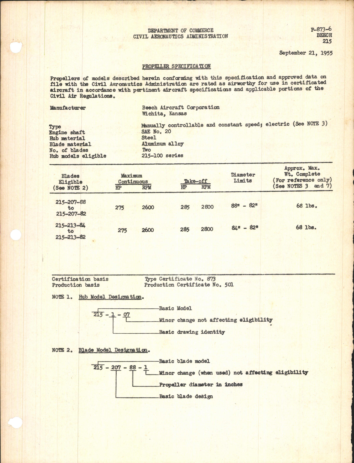 Sample page 1 from AirCorps Library document: 215